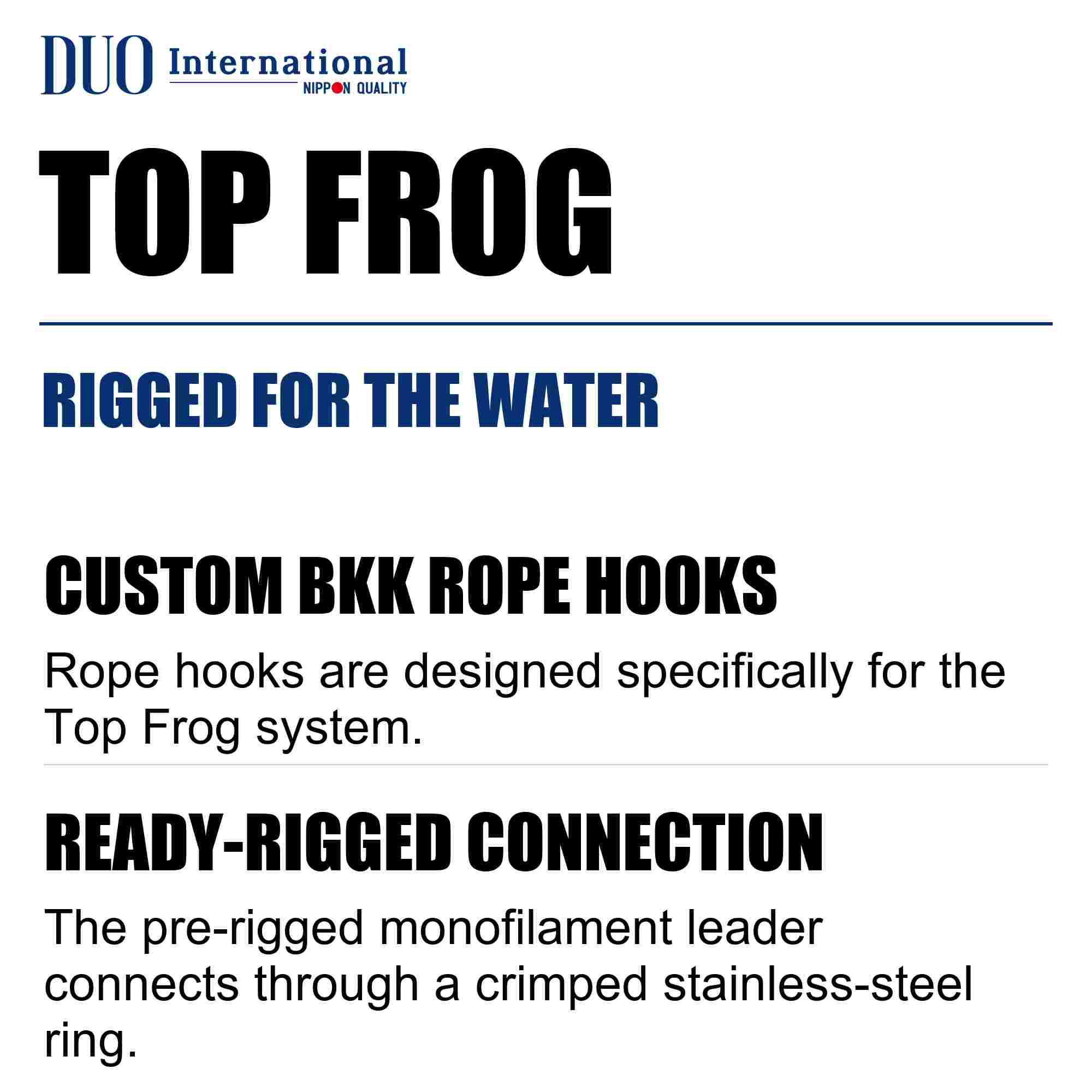 Duo Top Frog 165mm 34 grams Floating Lure Bone (8729)