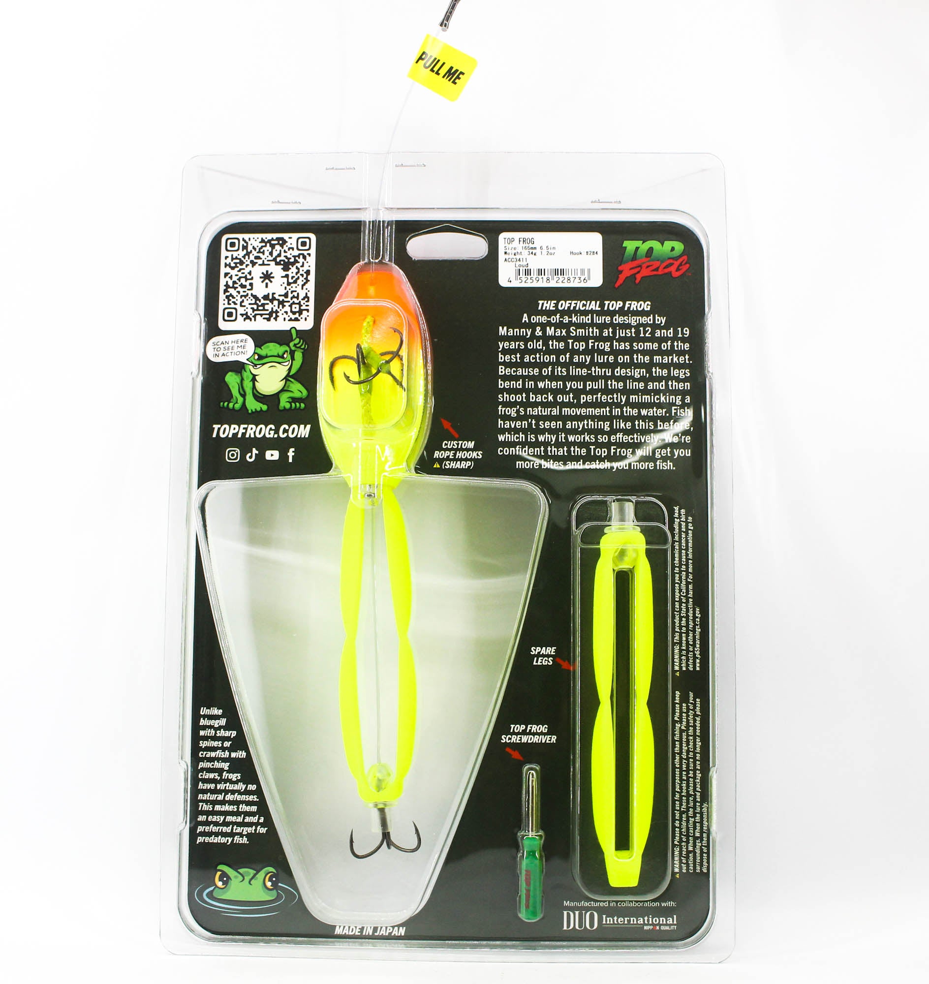Duo Top Frog 165mm 34 grams Floating Lure Loud (8736)