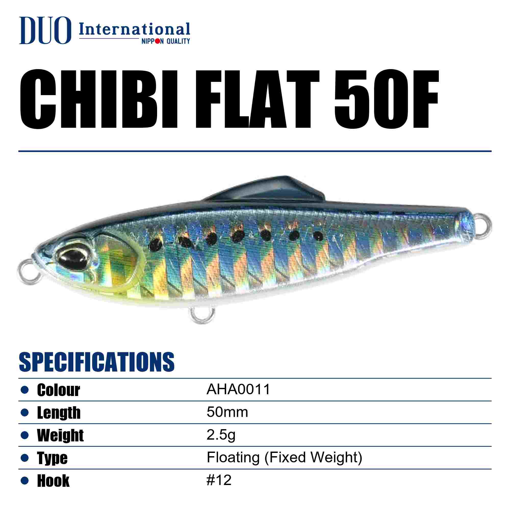 Duo Tetra Works Chibi Flat 50F Floating Lure AHA0011 (9269)