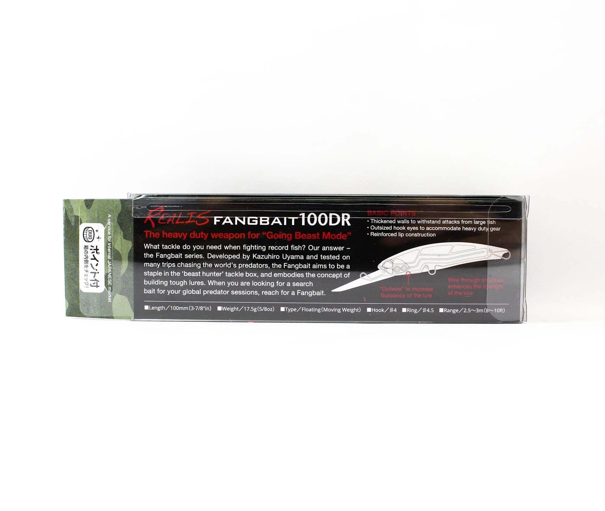 Duo Realis Fangbait 100DR Floating Lure AOA3586 (1699)