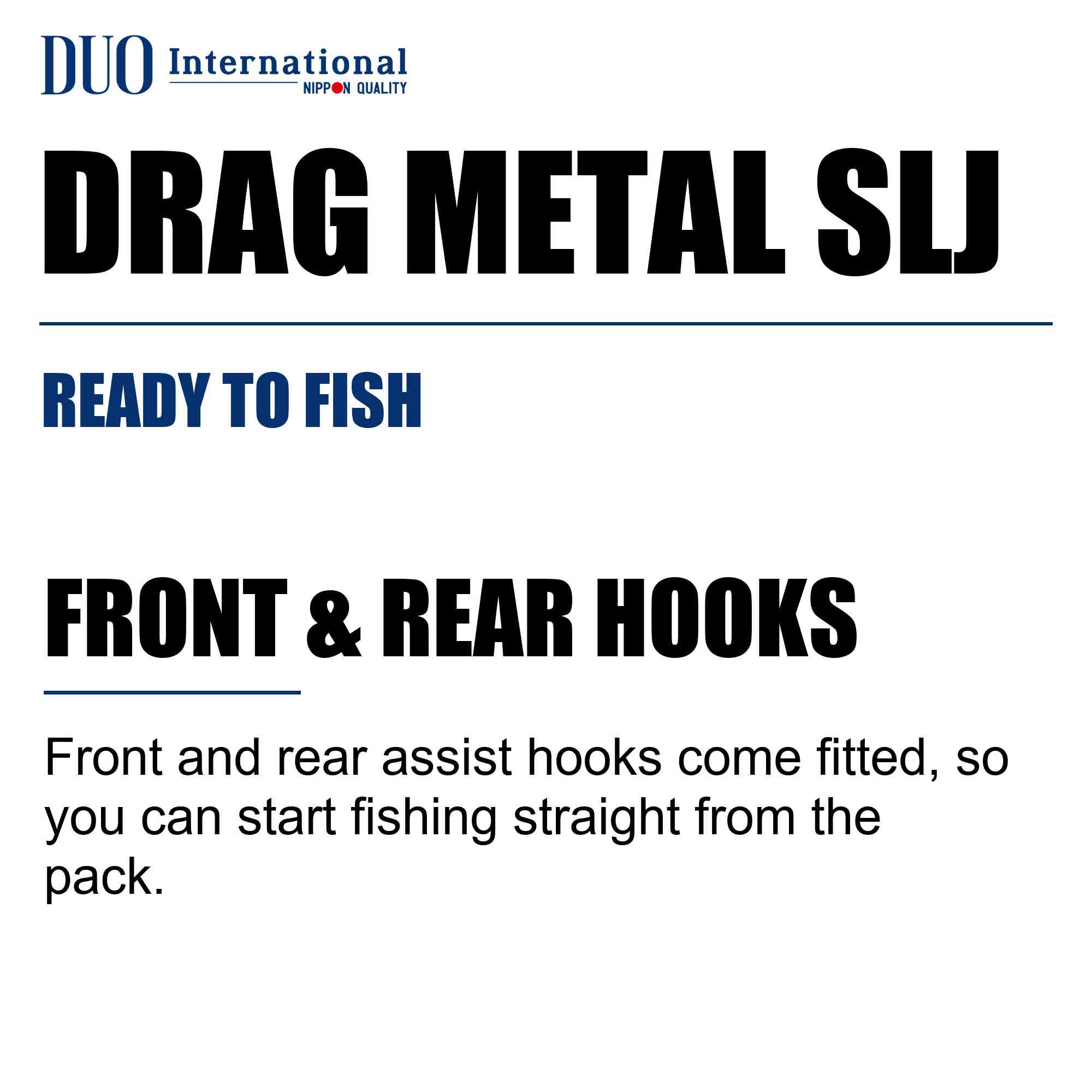 Duo Metal Jig Drag Metal SLJ 80 grams PJA0101 (4997)