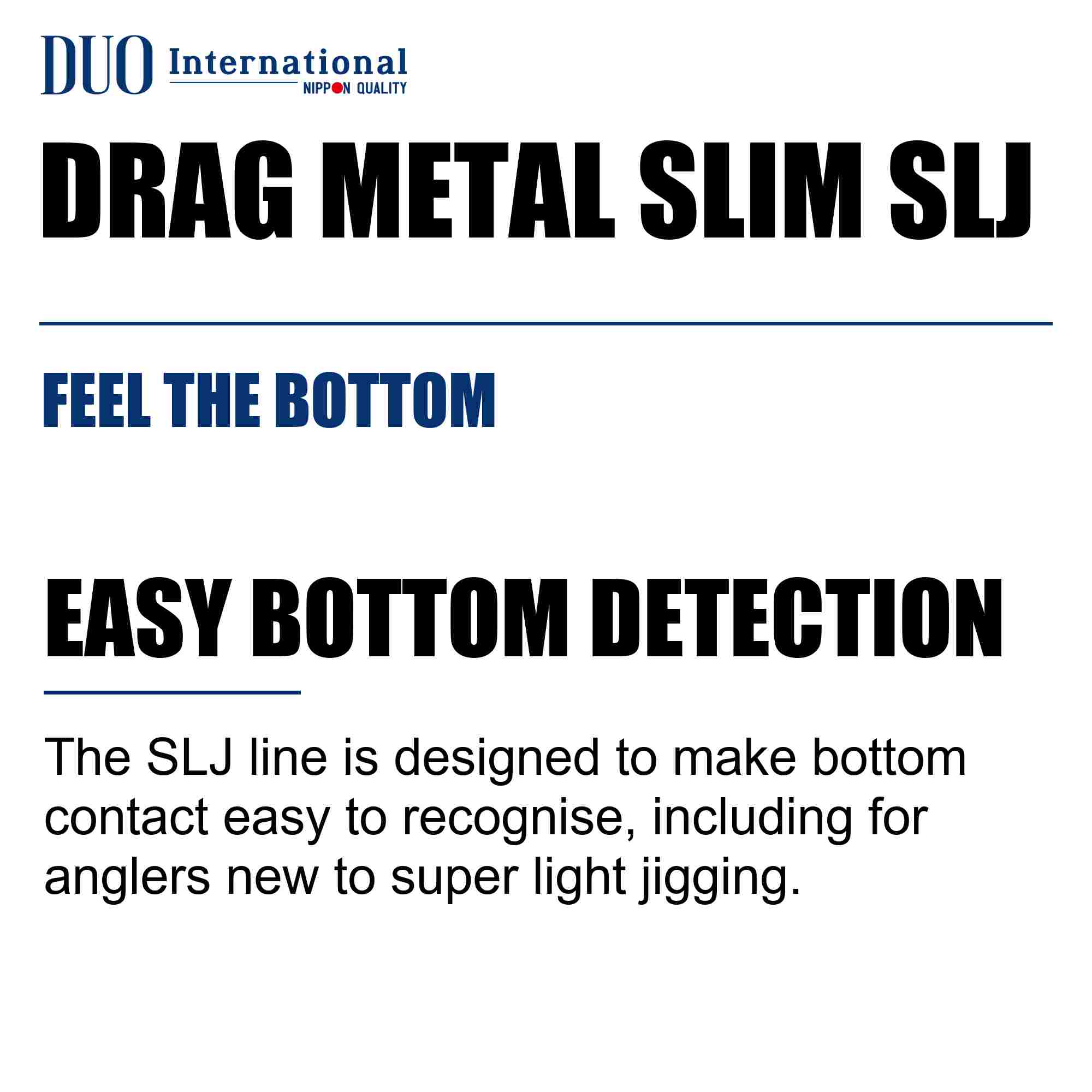 Duo Metal Jig Drag Metal Slim SLJ 80 grams PJA0101 (5031)
