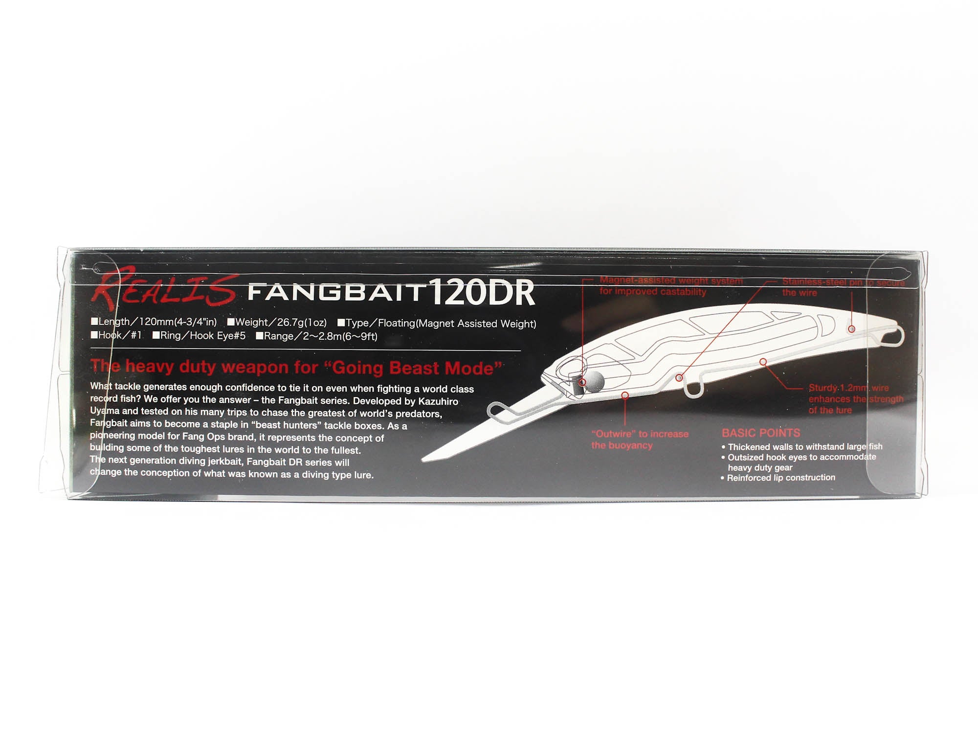 Duo Realis Fangbait 120DR Bone Floating Lure BVA3593 (5130)