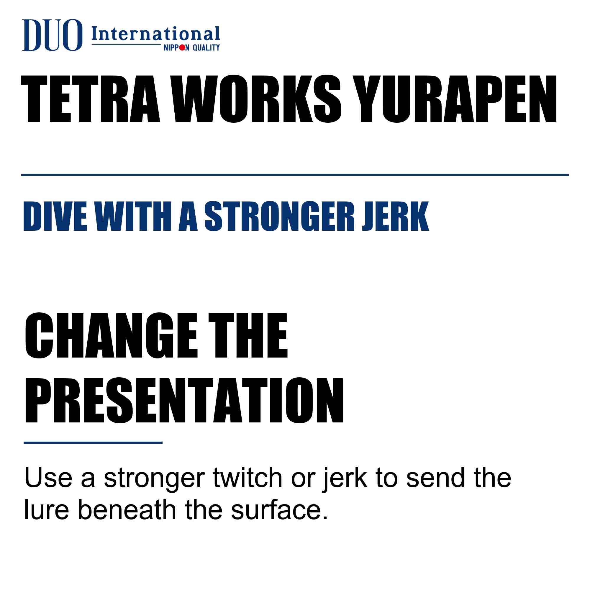 Duo Tetra Works Yurapen 48 mm Floating Lure CNI1021 (9411)