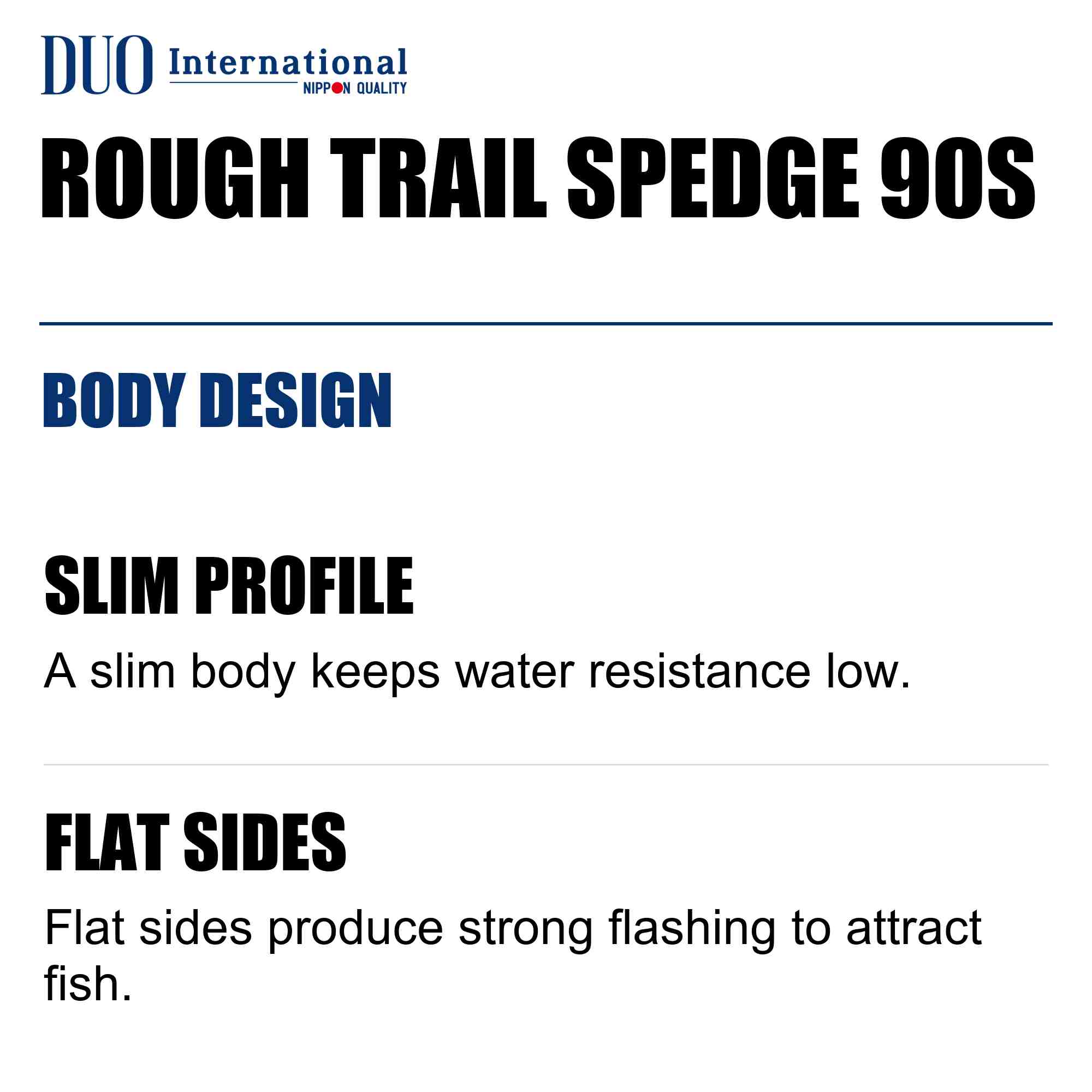 Duo Rough Trail Spedge 90S Sinking Lure ANA1022 (9831)