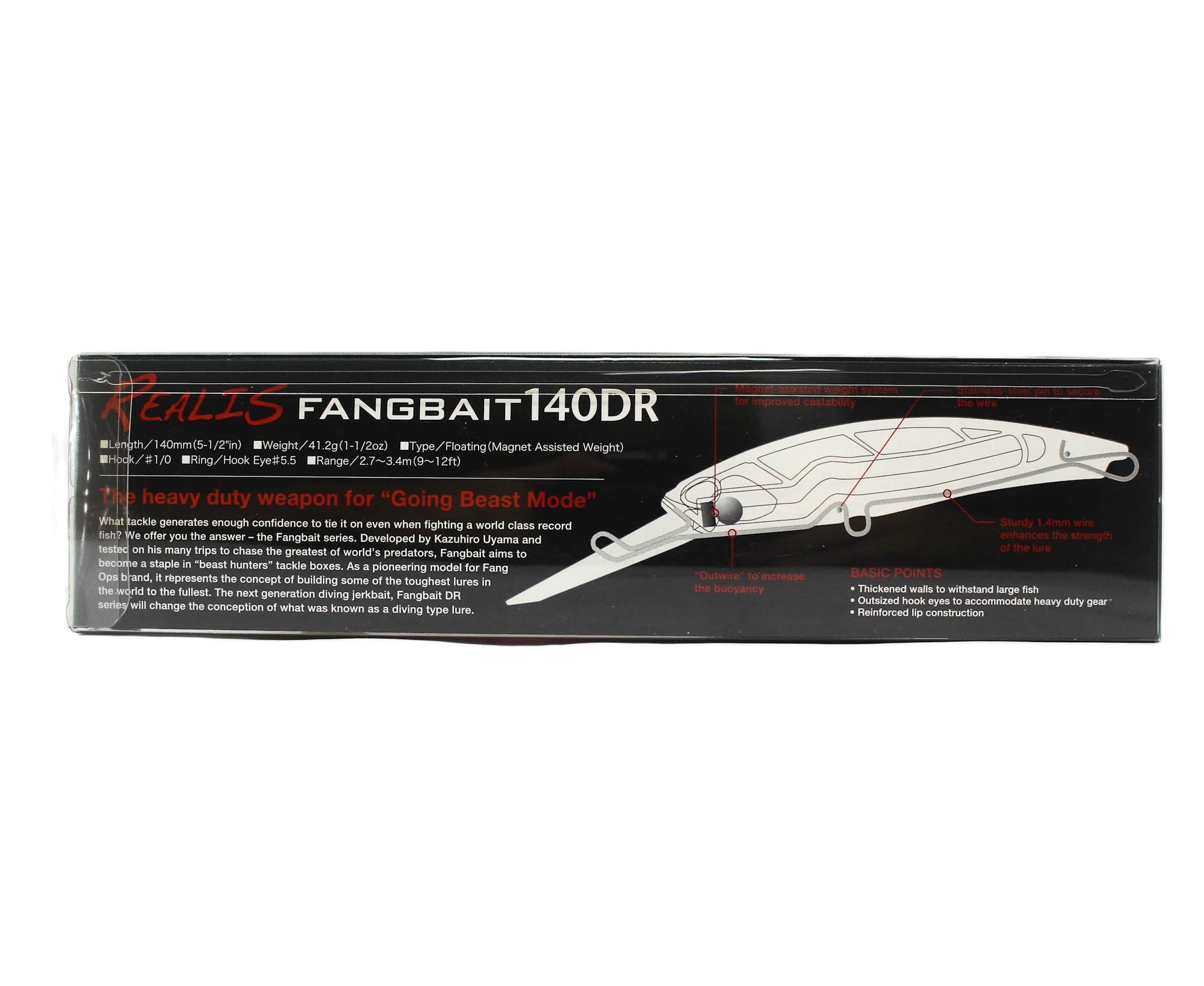 Duo Realis Fangbait 140DR Bone Floating Lure BVA3593 (9985)