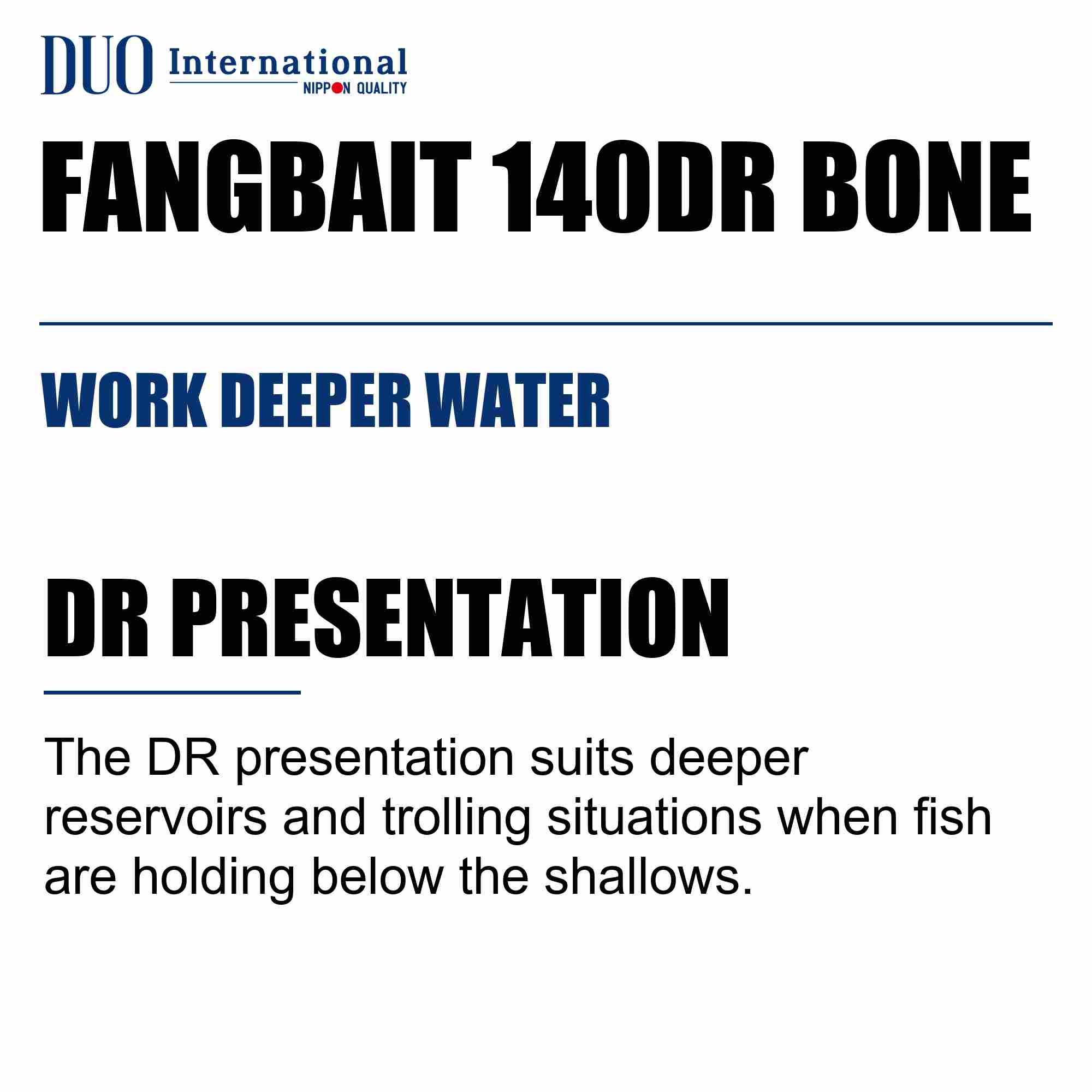 Duo Realis Fangbait 140DR Bone Floating Lure BSA3600 (9992)