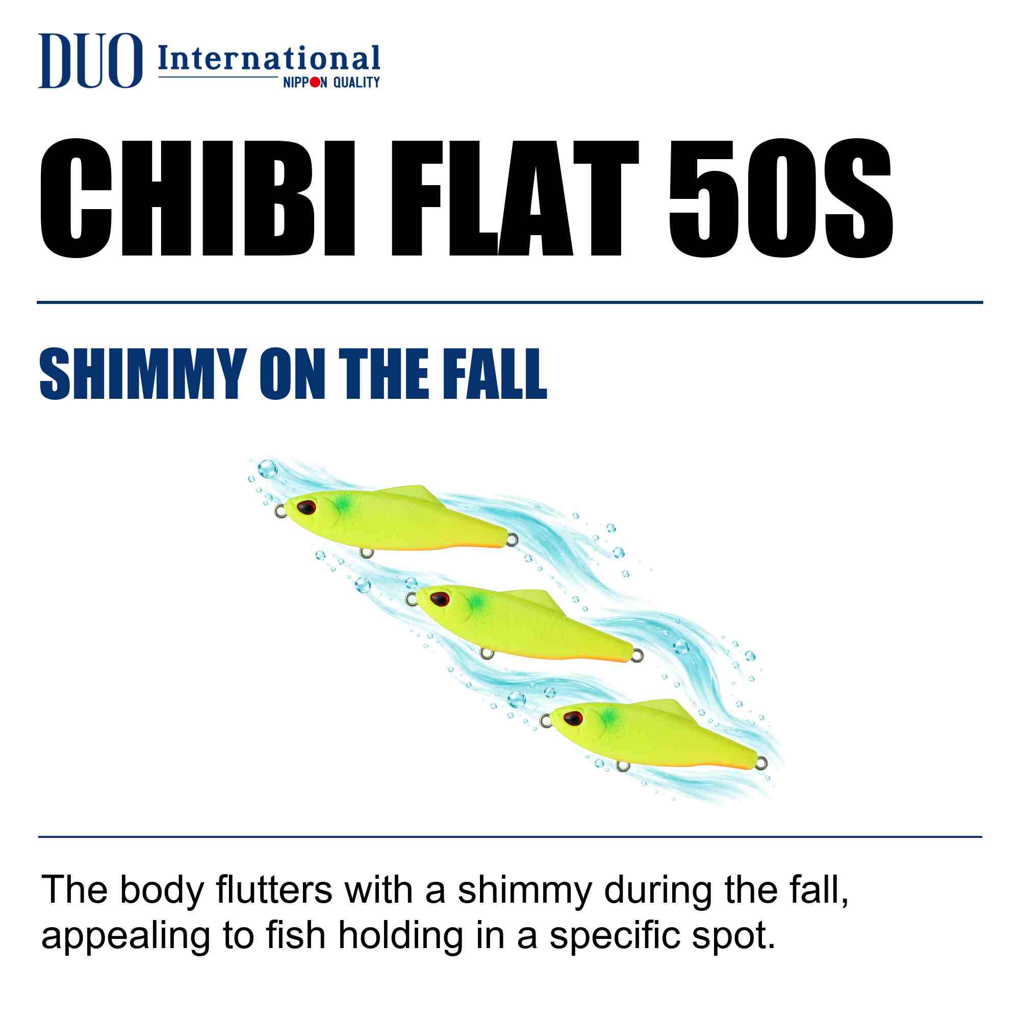 Duo Tetra Works Chibi Flat 50S Sinking Lure CCC0390 (0493)