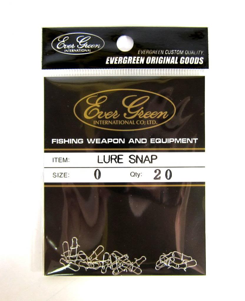 Evergreen Lure Snap Size 1 (Small) (5977)