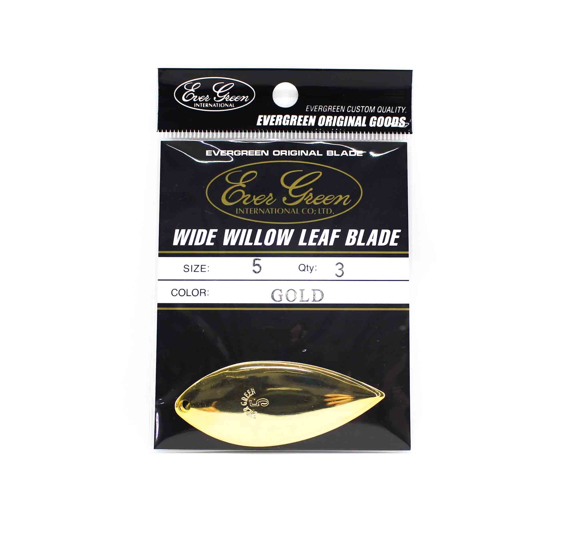 Evergreen Original Lure Wide Willow Blade Gold 5 (6295)