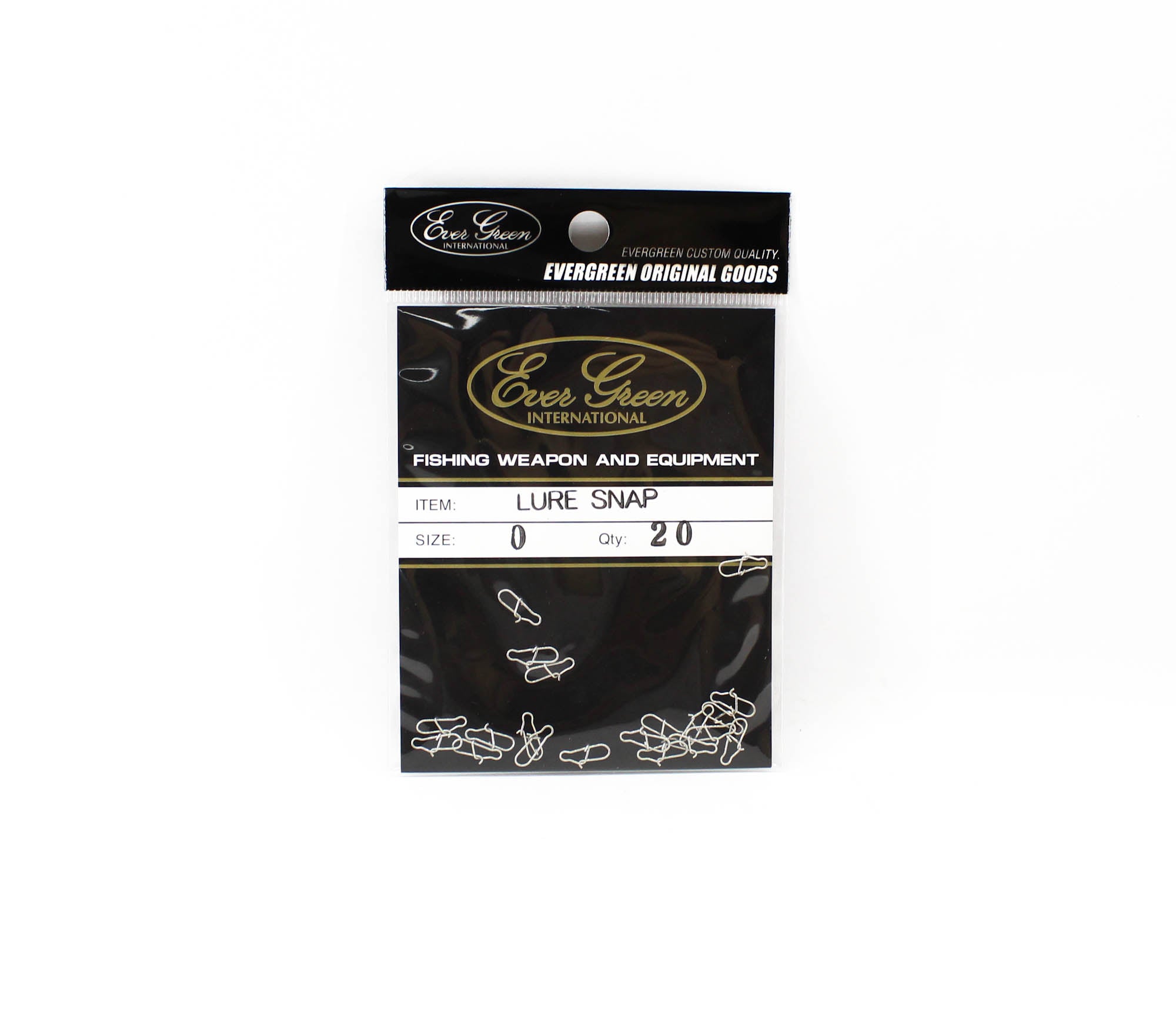 Evergreen Lure Snap Size 0 (Small) (0735)