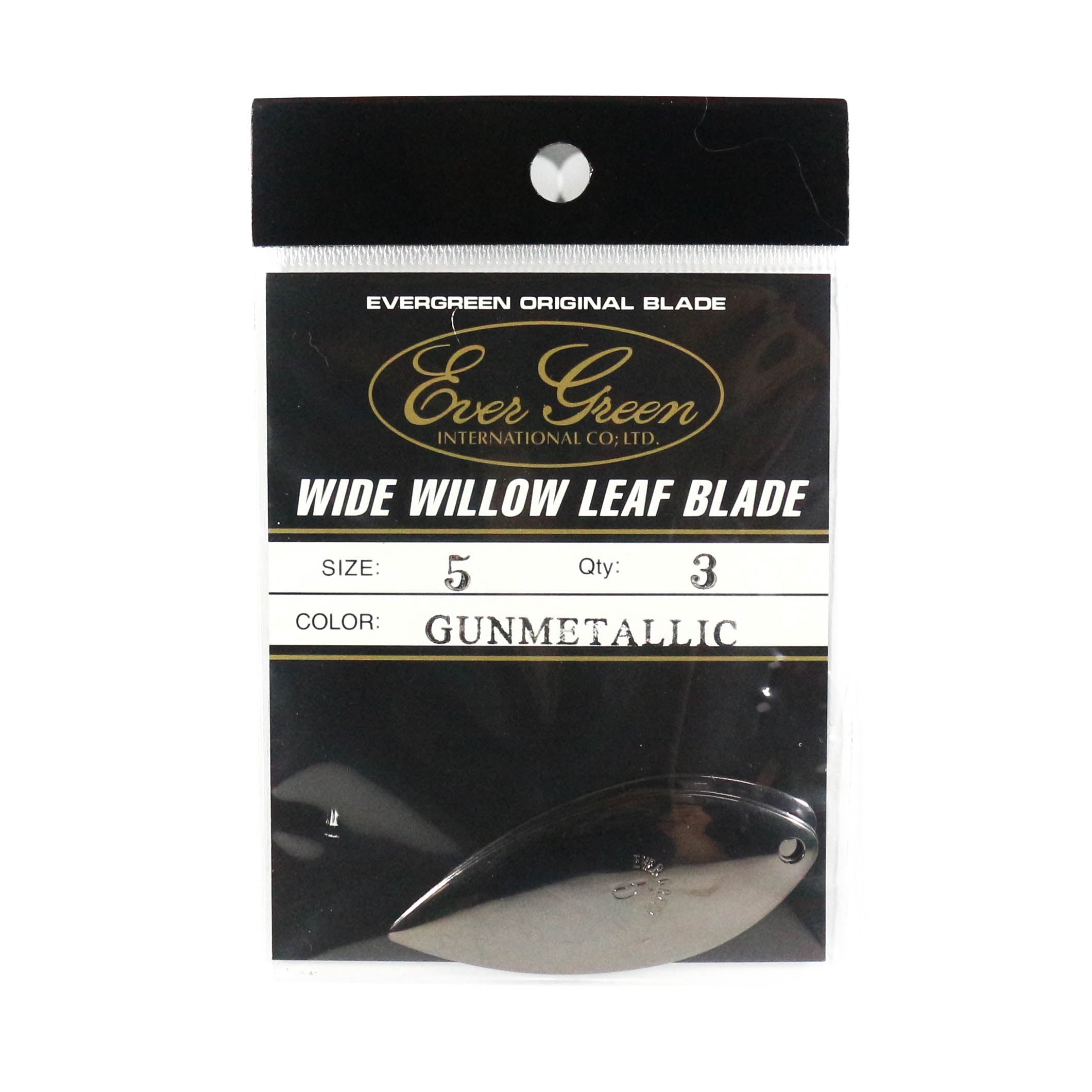 Evergreen Original Lure Wide Willow Blade Gunmetal 5 (3187)