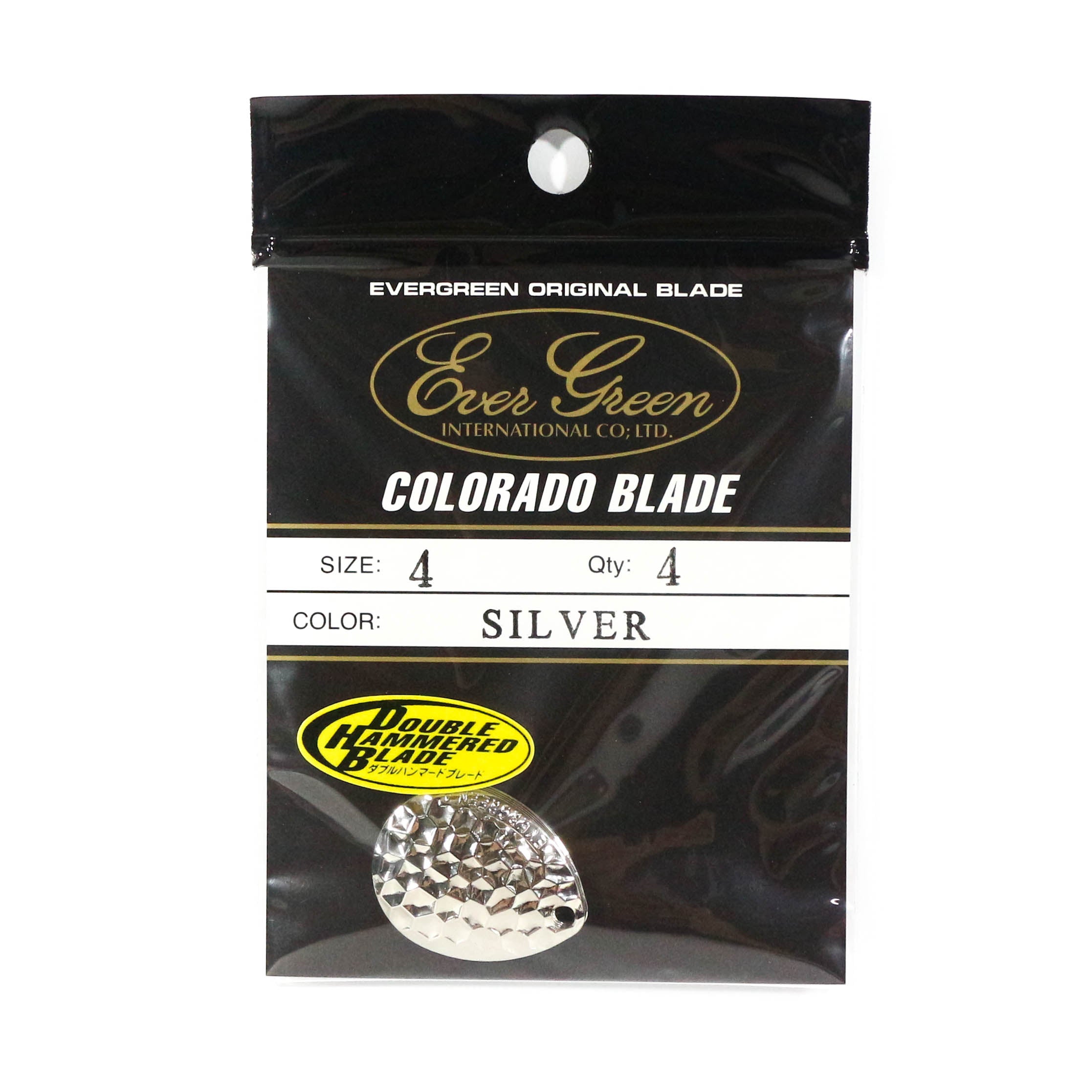 Evergreen Original Lure Hammered Blade Silver 4 (7733)