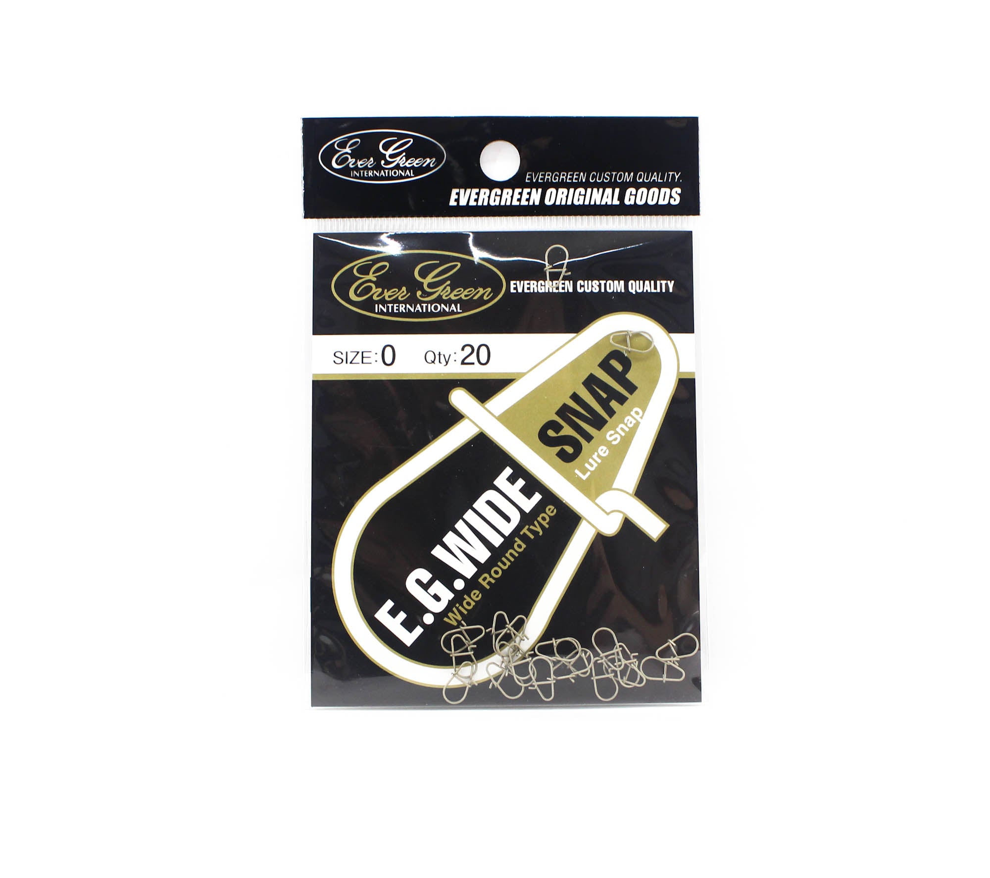 Evergreen Lure Wide Snap Size 0 (Extra Small) (8004)