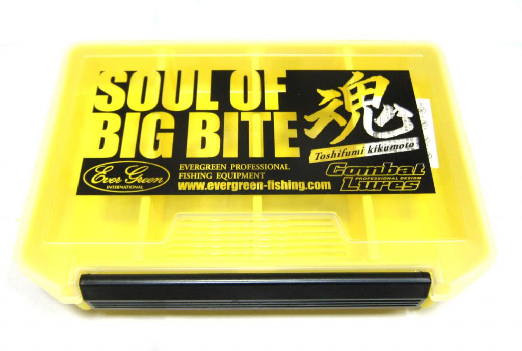 Evergreen Tackle Box Small Yellow Soul of Big Bite 205 x 145 x 40 mm (2567)