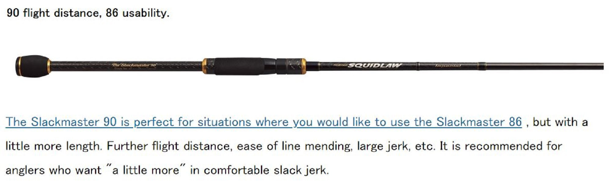 Sale Evergreen Rod Spinning Imperial NIMS-90L " The Slackmaster 90 " (5641)