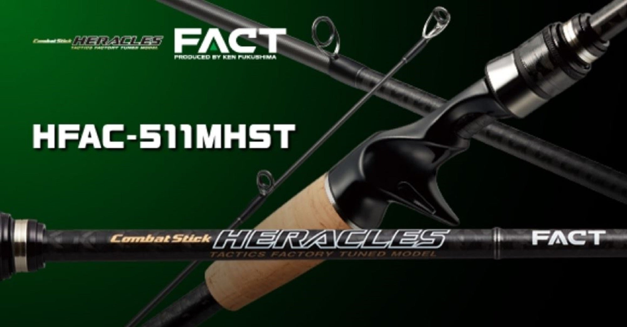 Evergreen Rod Baitcast Heracles Fact HFAC 511 MHST (3387)