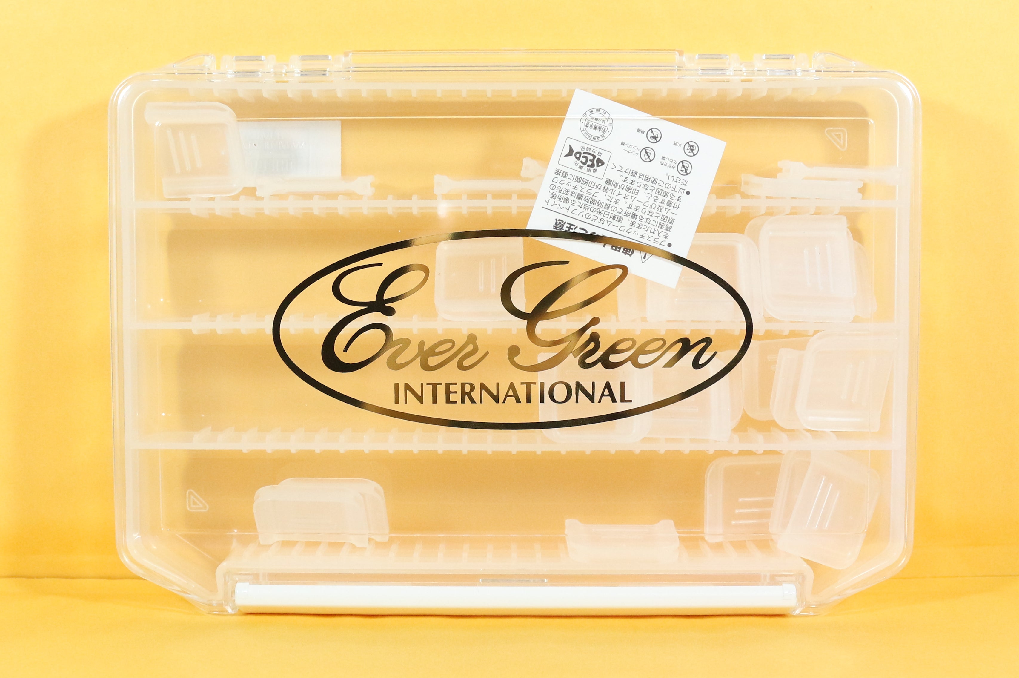 Evergreen Tackle Box S Tiered Clear 205 x 145 x 40mm (4605)