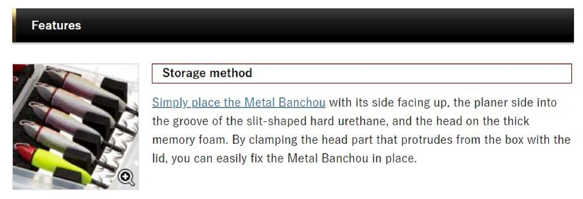 Evergreen Tackle Box EGI Metal Bancho 210 x 148 x 31 mm (7392)