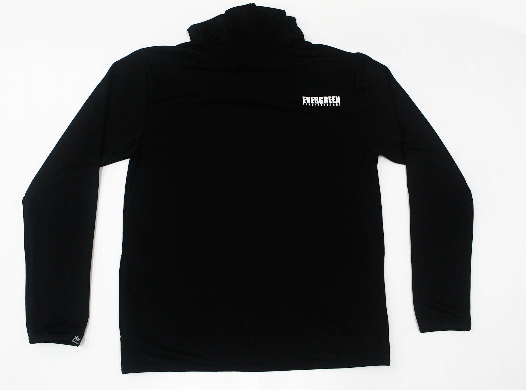 Evergreen Hoodie Dry Zip Parka Type A Size L Black (5349)