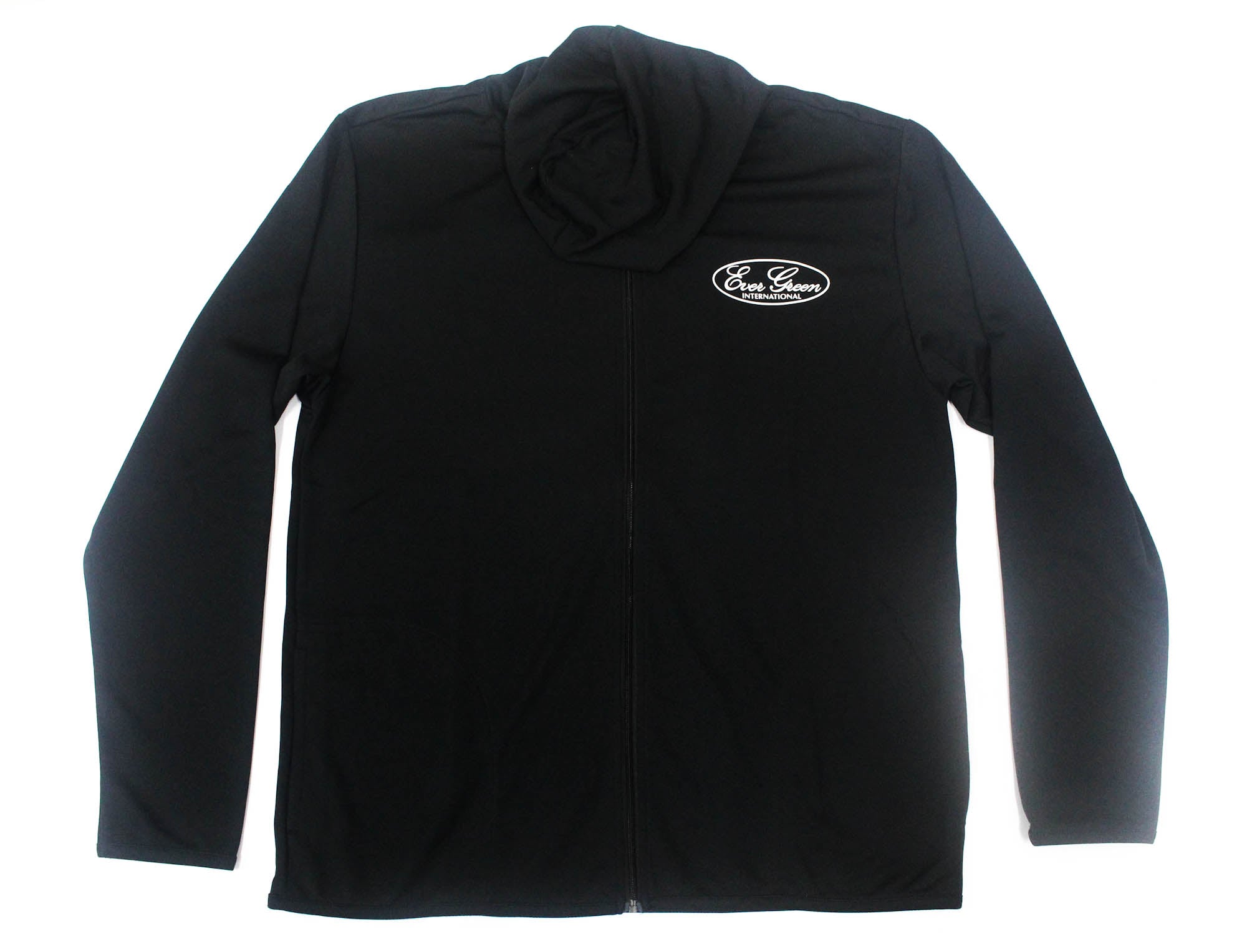 Evergreen Hoodie Dry Parka Type A Size LL Black (5370)