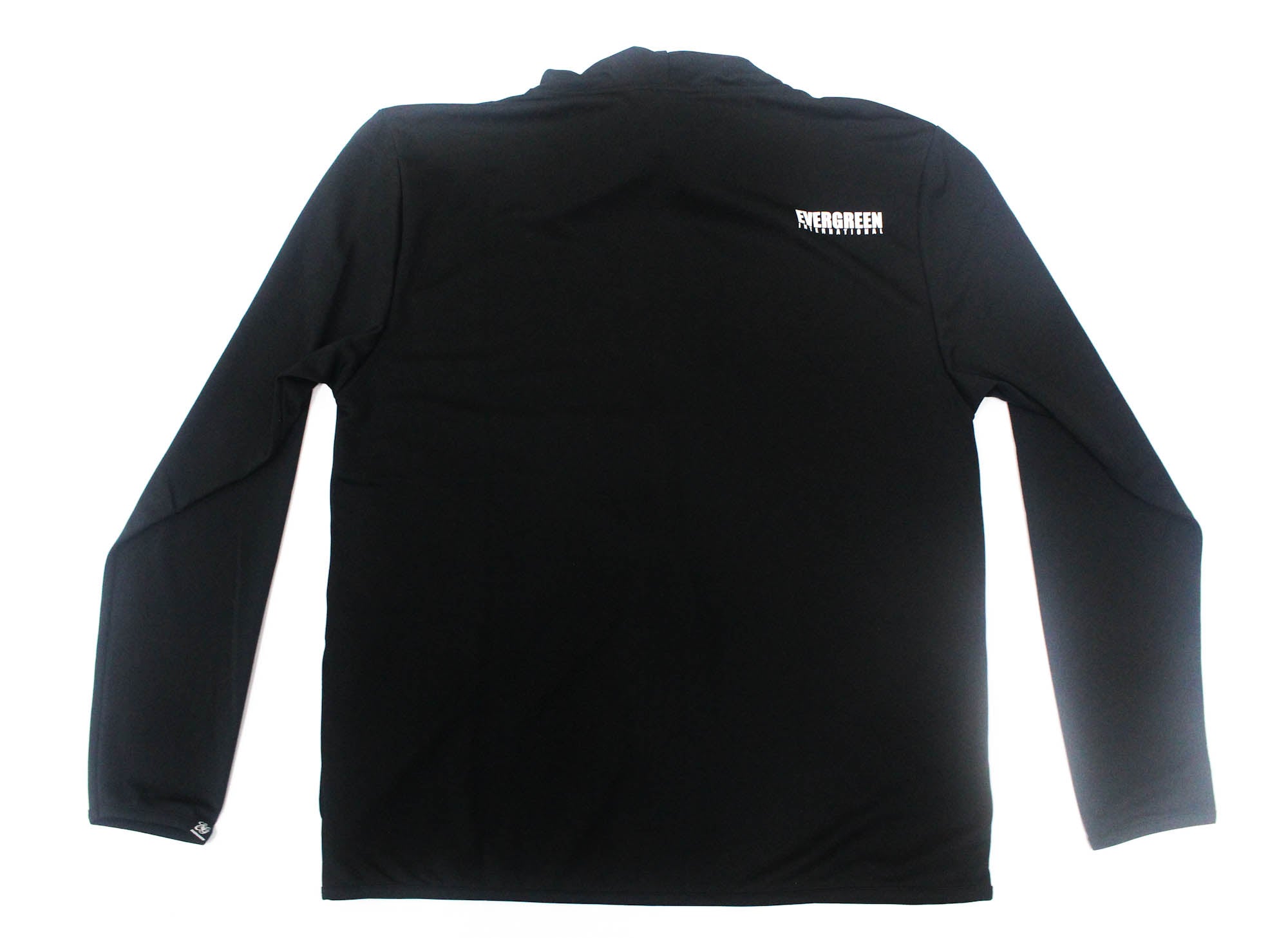 Evergreen Hoodie Dry Parka Type A Size LL Black (5370)