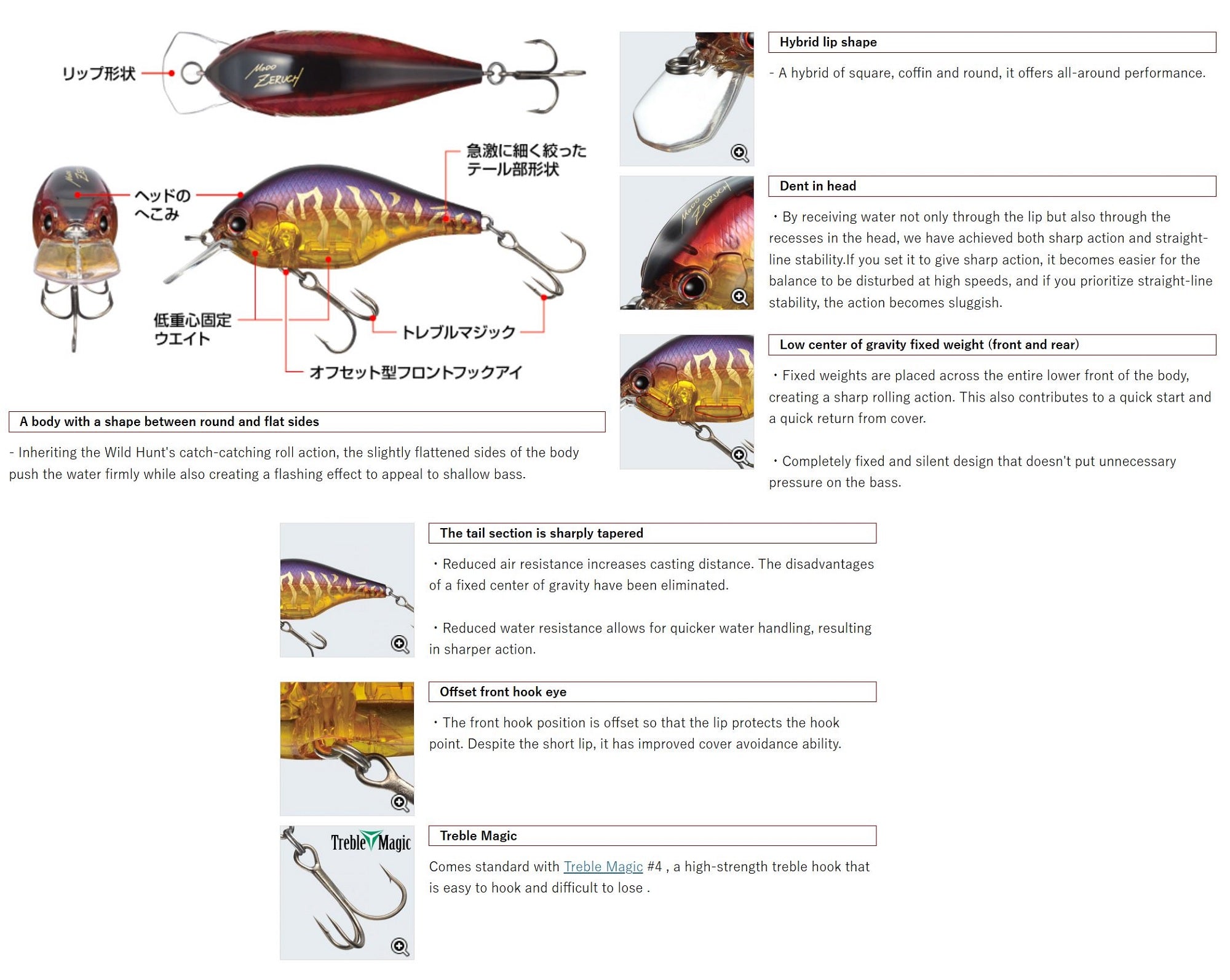 Sale Evergreen Zeruch 72 mm 19.5 grams Floating Lure 277 (7206)