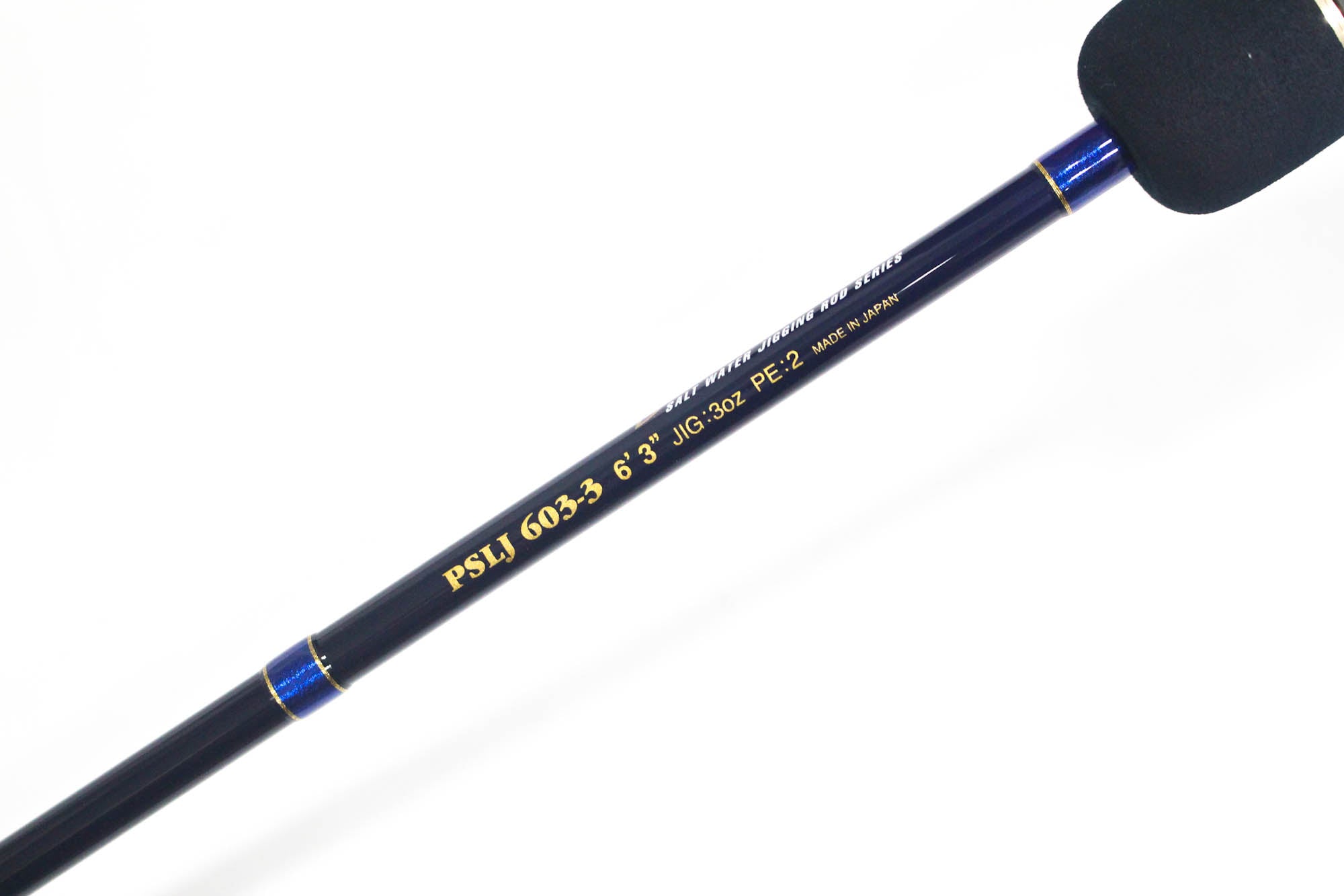 Evergreen Rod Baitcast Poseidon Slow Jerker PSLJ 603-3 Blue (0367)