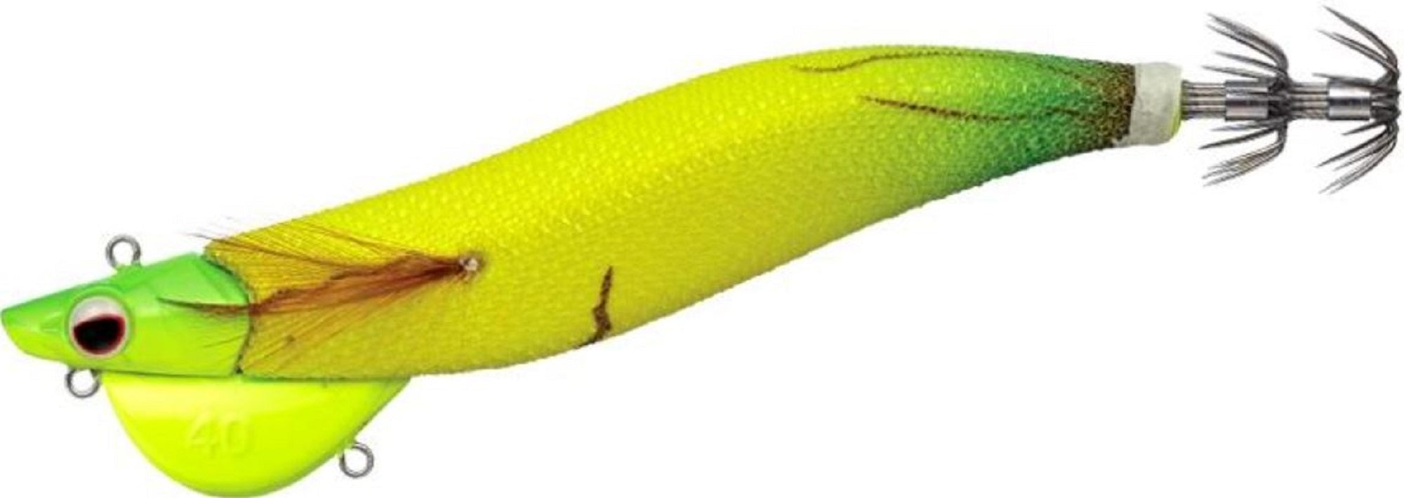 Evergreen Draggin Bancho Squid Jig Lure 3.5 40 grams 0801Y (0619)