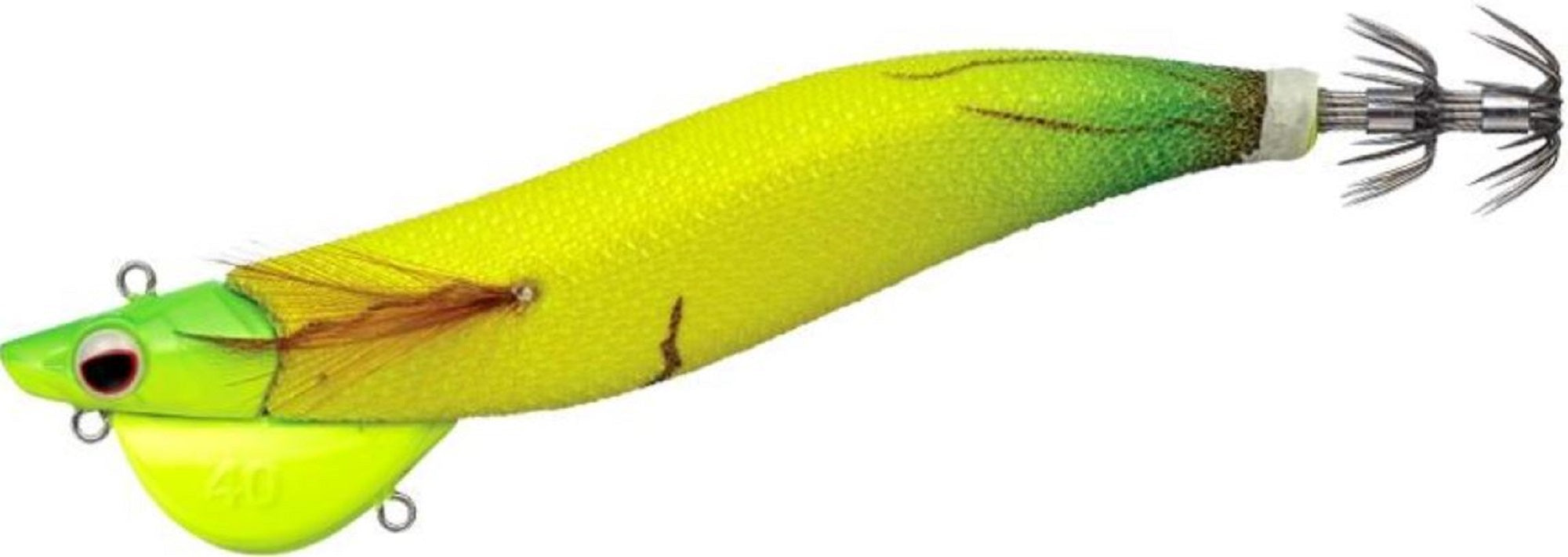 Evergreen Draggin Bancho Squid Jig Lure 3.5 90 grams 0801Y (0862)
