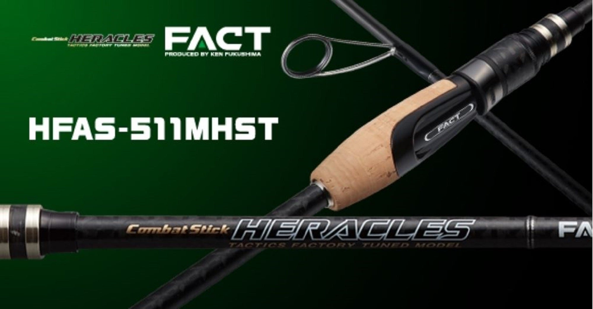 Evergreen Rod Spinning Heracles Fact HFAS 511 MHST (2330)