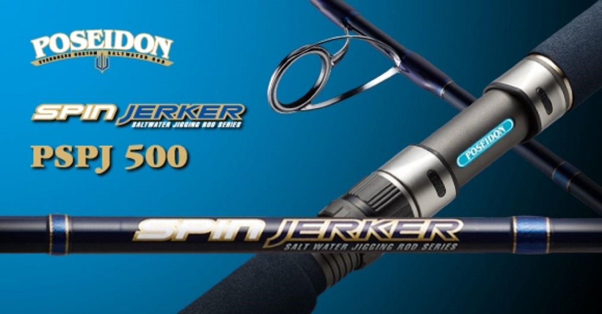 Evergreen Rod Spinning Poseidon Spin Jerker PSPJ 500 (5263)