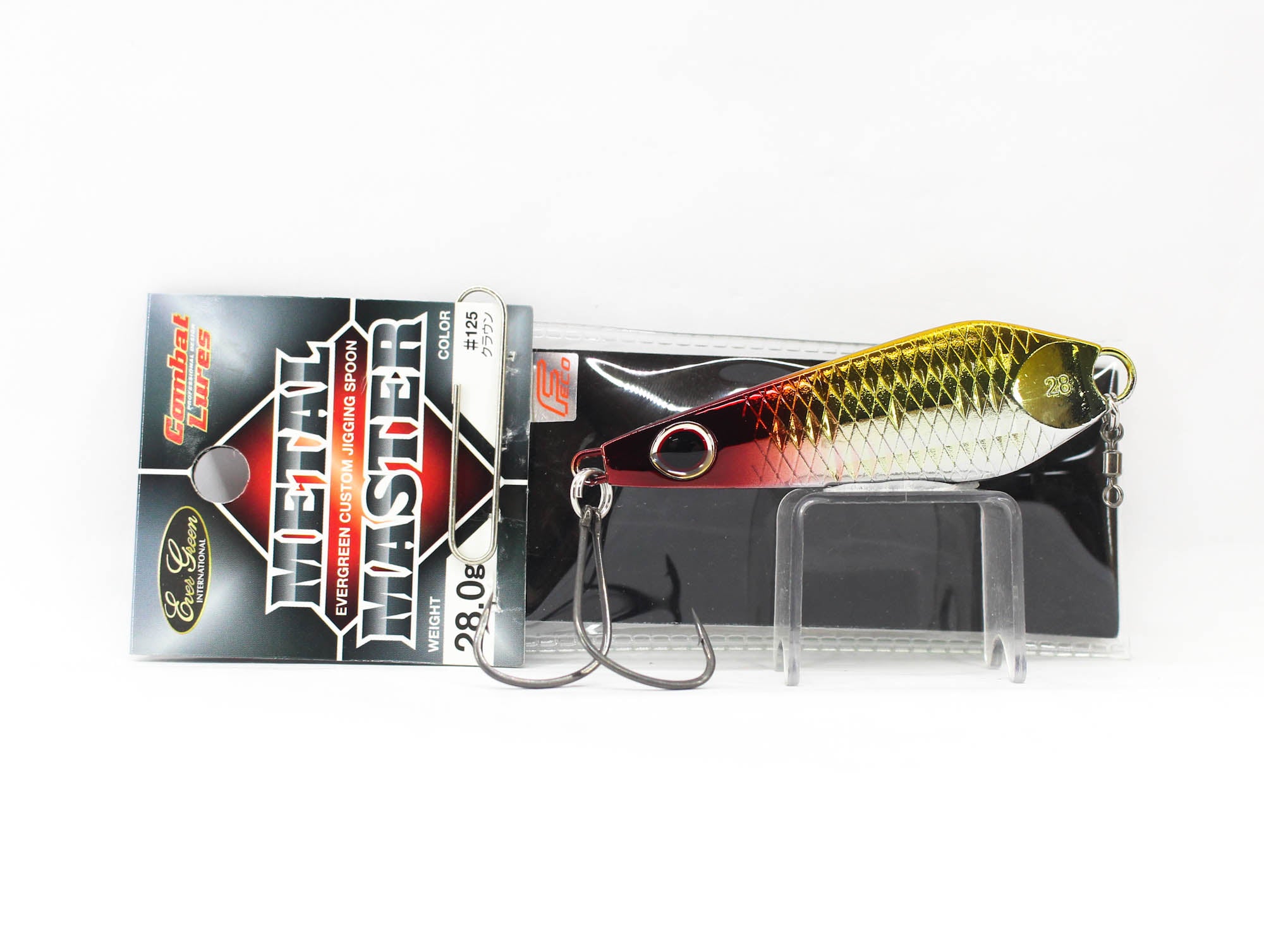 Sale Evergreen Metal Master Custom Jigging Spoon 28 grams 125 (6291)
