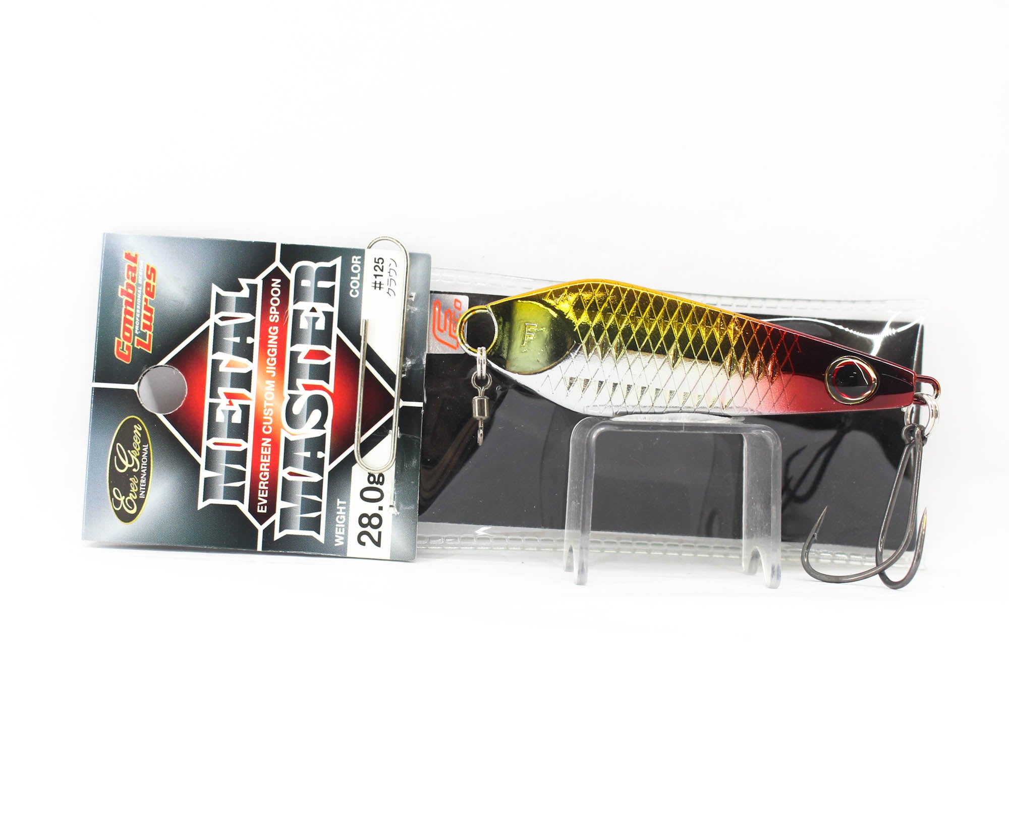 Sale Evergreen Metal Master Custom Jigging Spoon 28 grams 125 (6291)