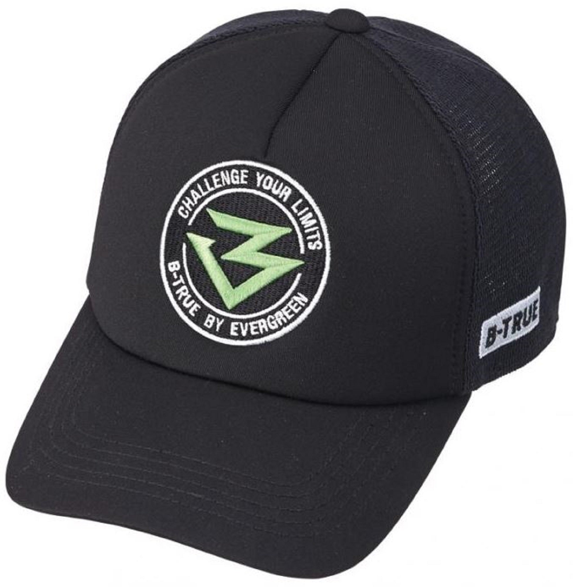 Evergreen Cap B-True Circle Logo Japan Free Size Black (9384)
