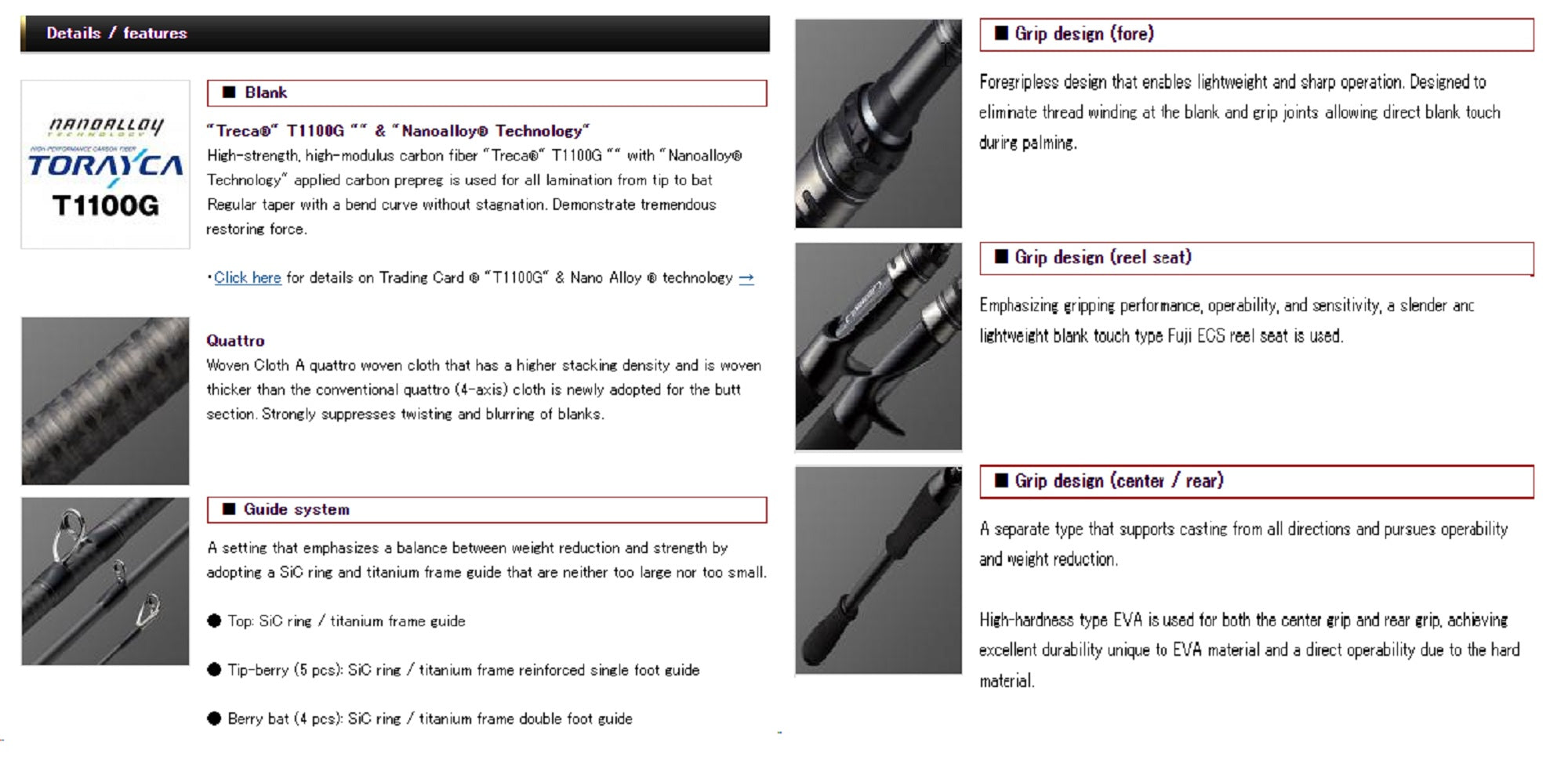 Evergreen Rod Baitcast Orion OCSC 71H+ " The Black Rose " (4609)