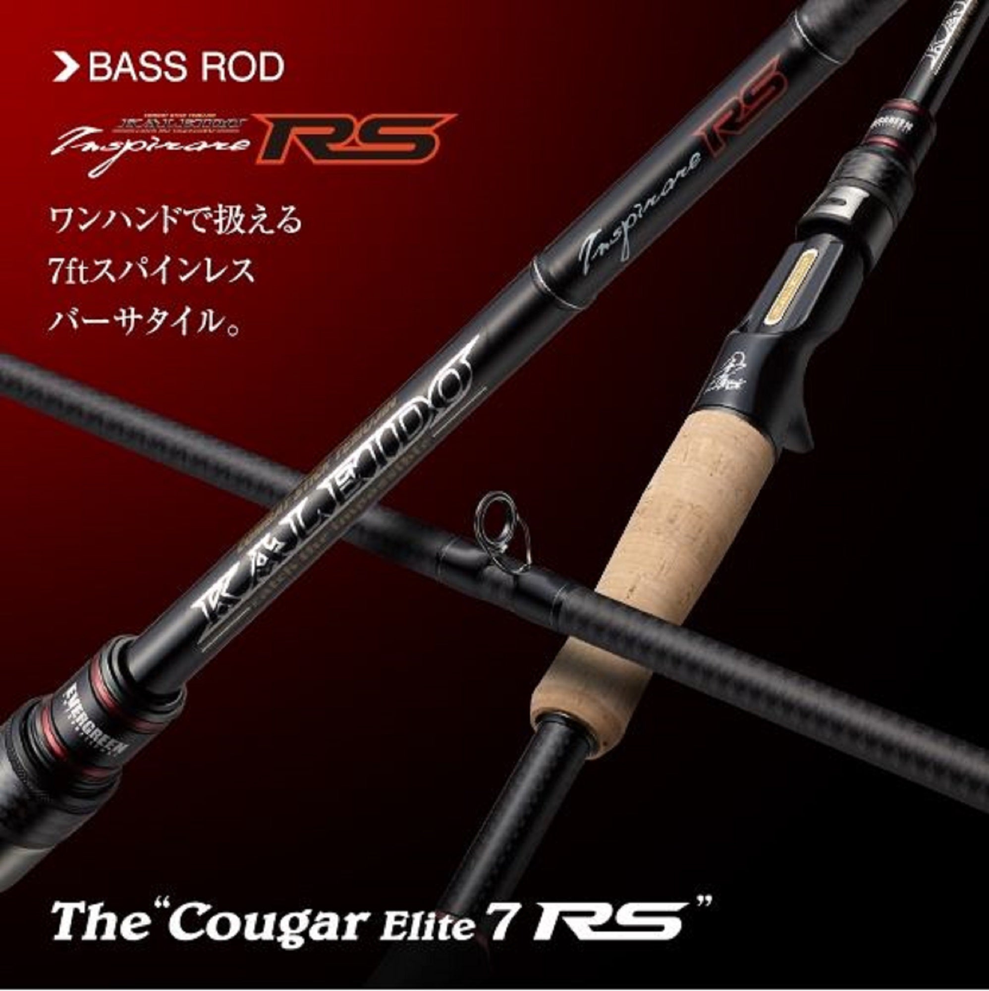 Evergreen Rod Baitcast Inspirare RS IRSC 70 MF SXF 