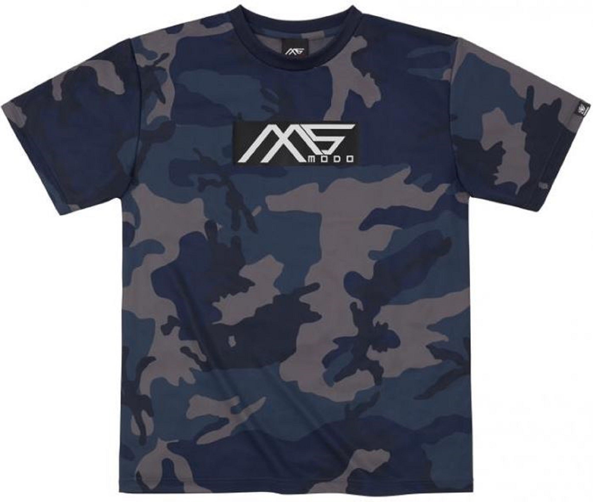 Evergreen T-Shirt Dry Fit Short Sleeve MS-modo Size S Navy Camou (6283)