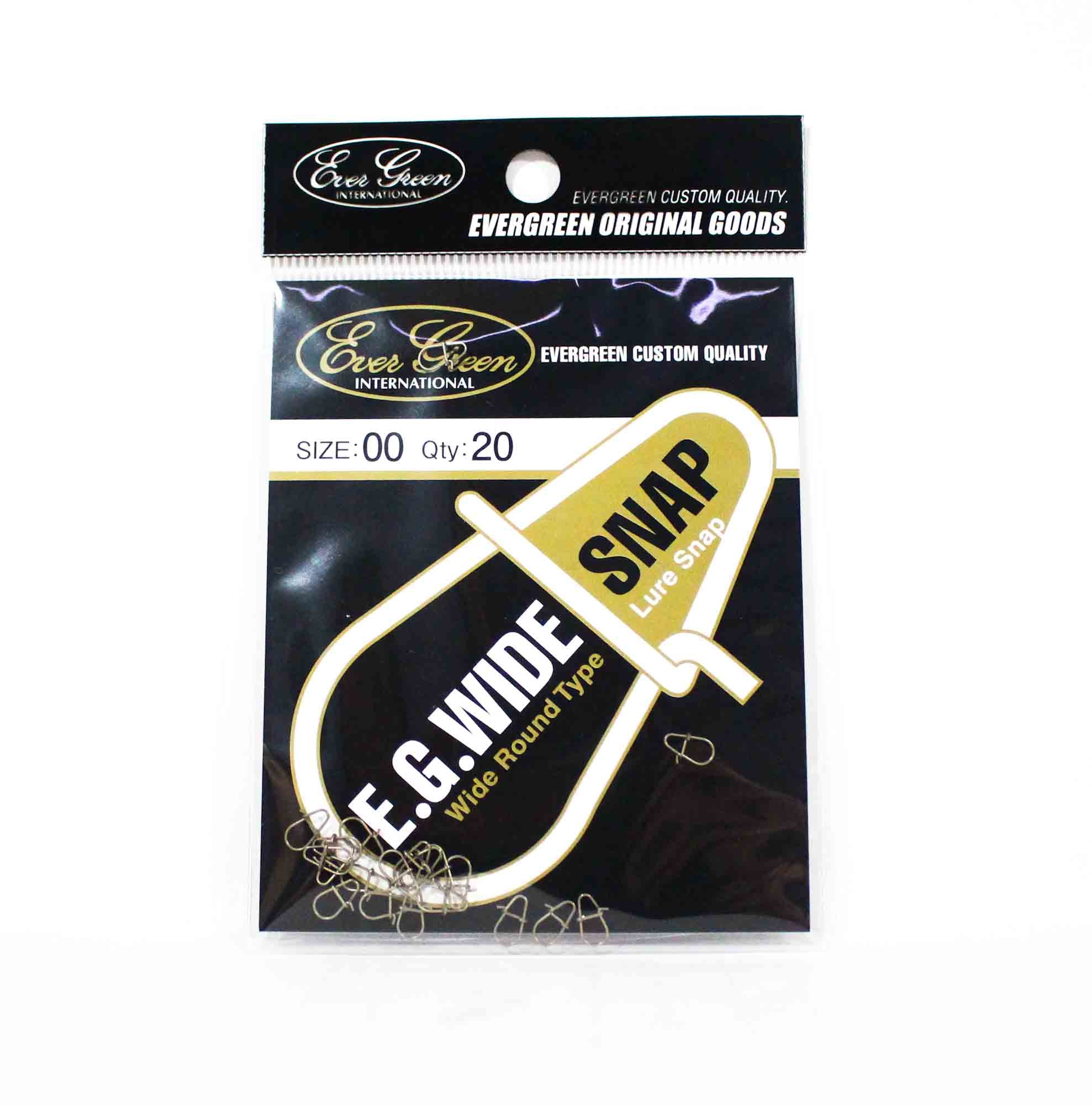 Evergreen Lure Wide Snap Size 00 (7440)