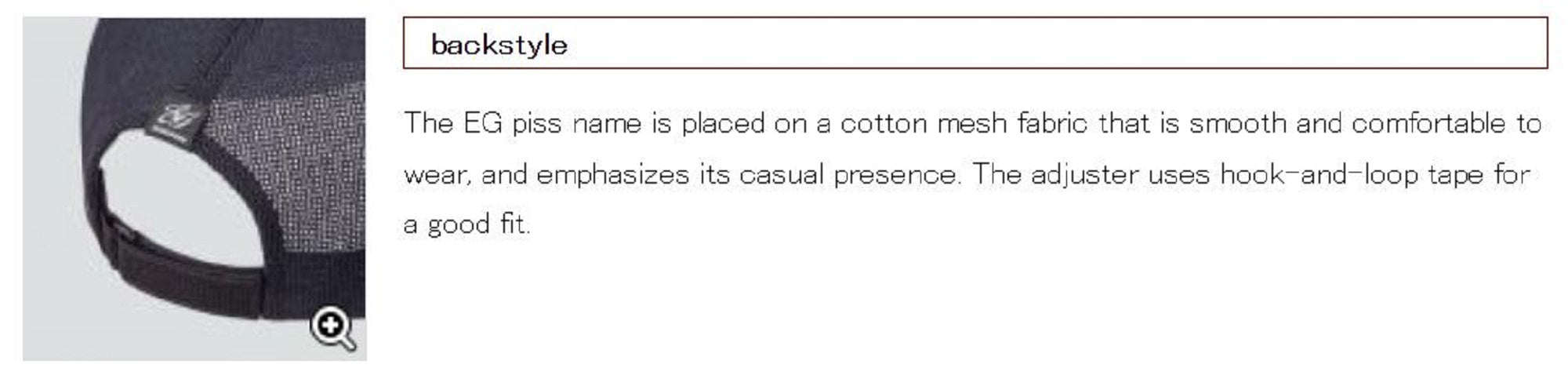 Evergreen Cap B-True Circle Logo Japan Free Size Charcoal (7822)