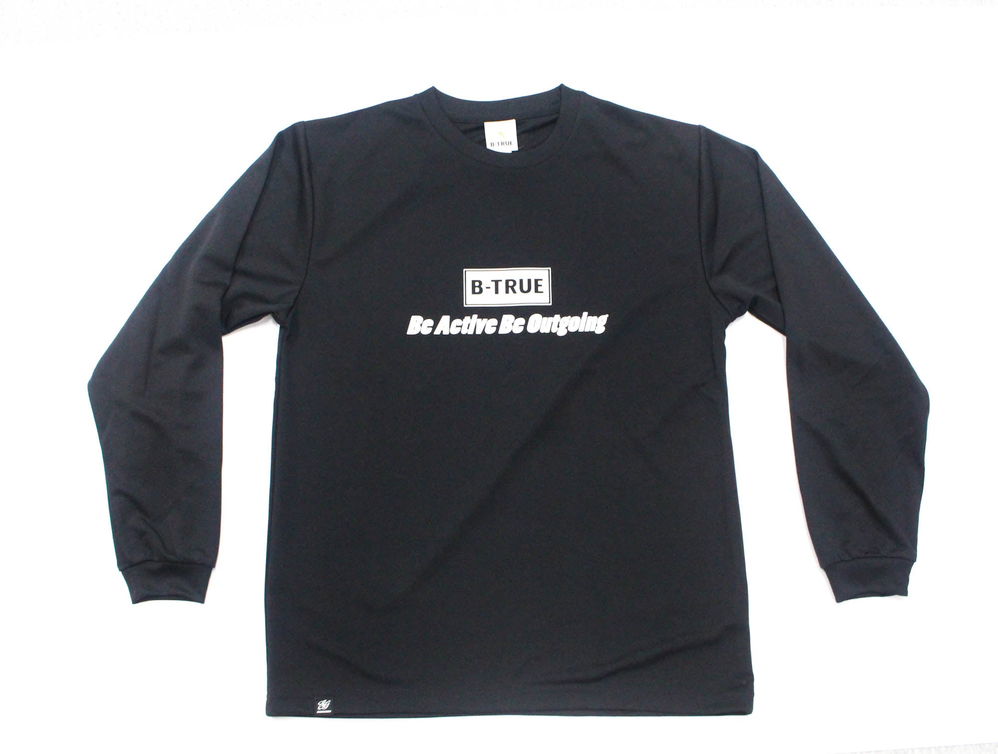 Evergreen T-Shirt Dry Fit Long Sleeve B-True B Type Size L Black (0198)