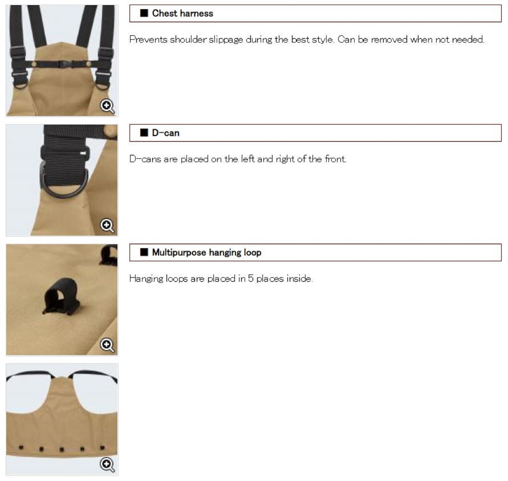 Evergreen Bag Wearable B-True 26 x 19 x 2cm Khaiki (1683)