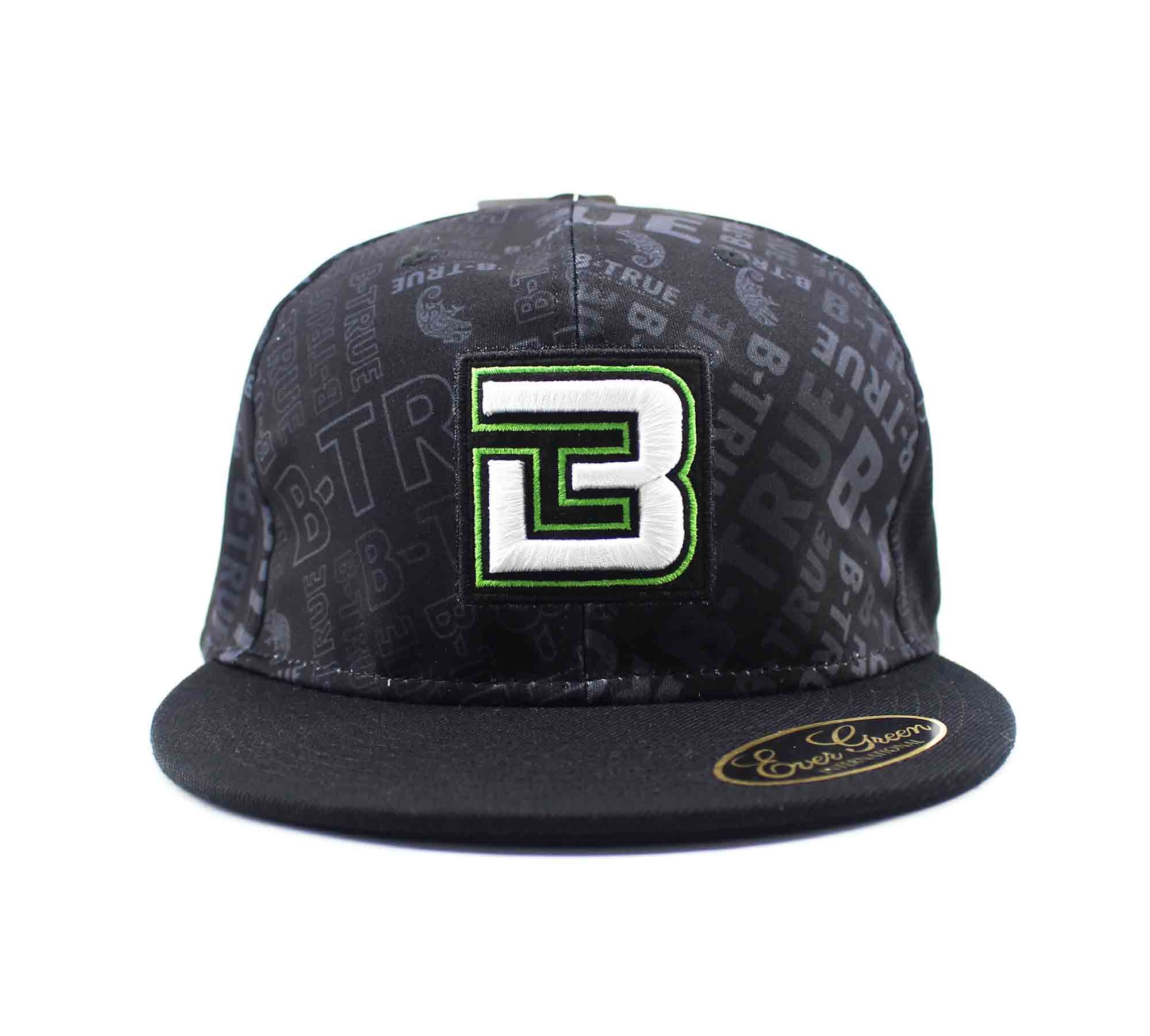 Evergreen Cap Flat Cap B-True Type D Random Black (1997)