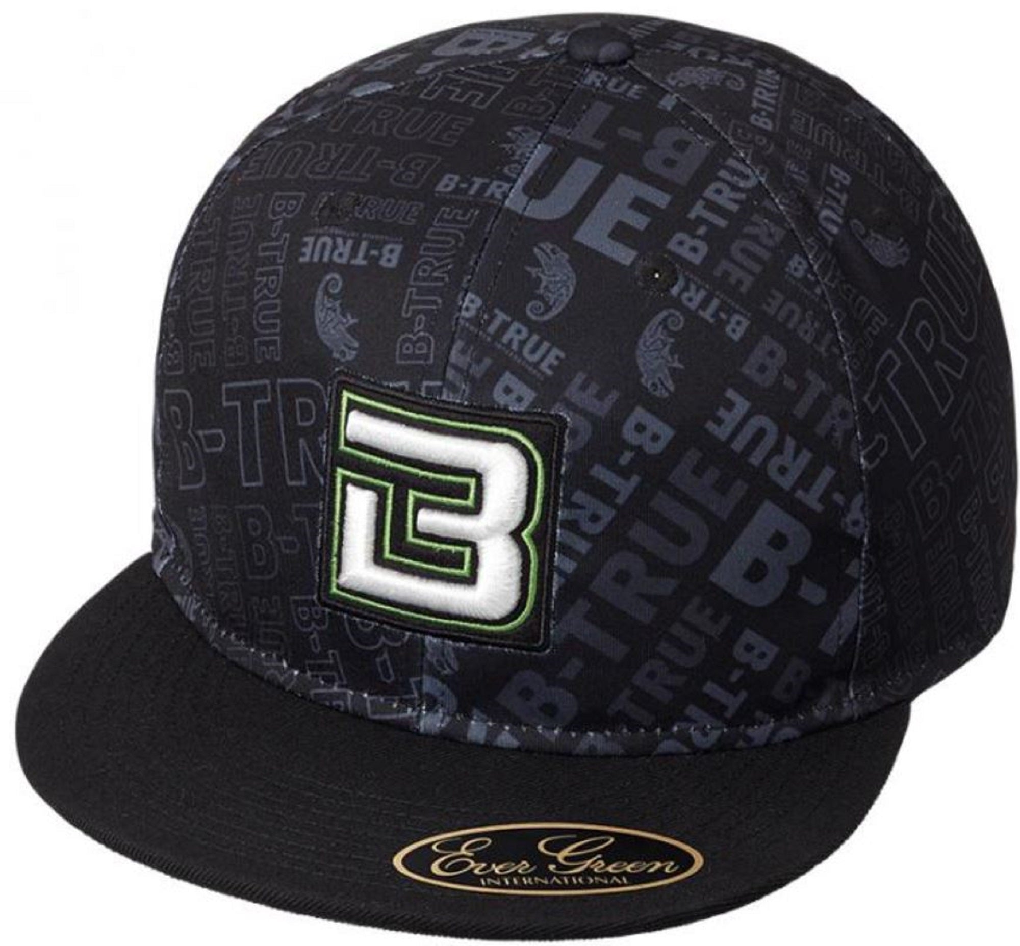 Evergreen Cap Flat Cap B-True Type D Random Black (1997)