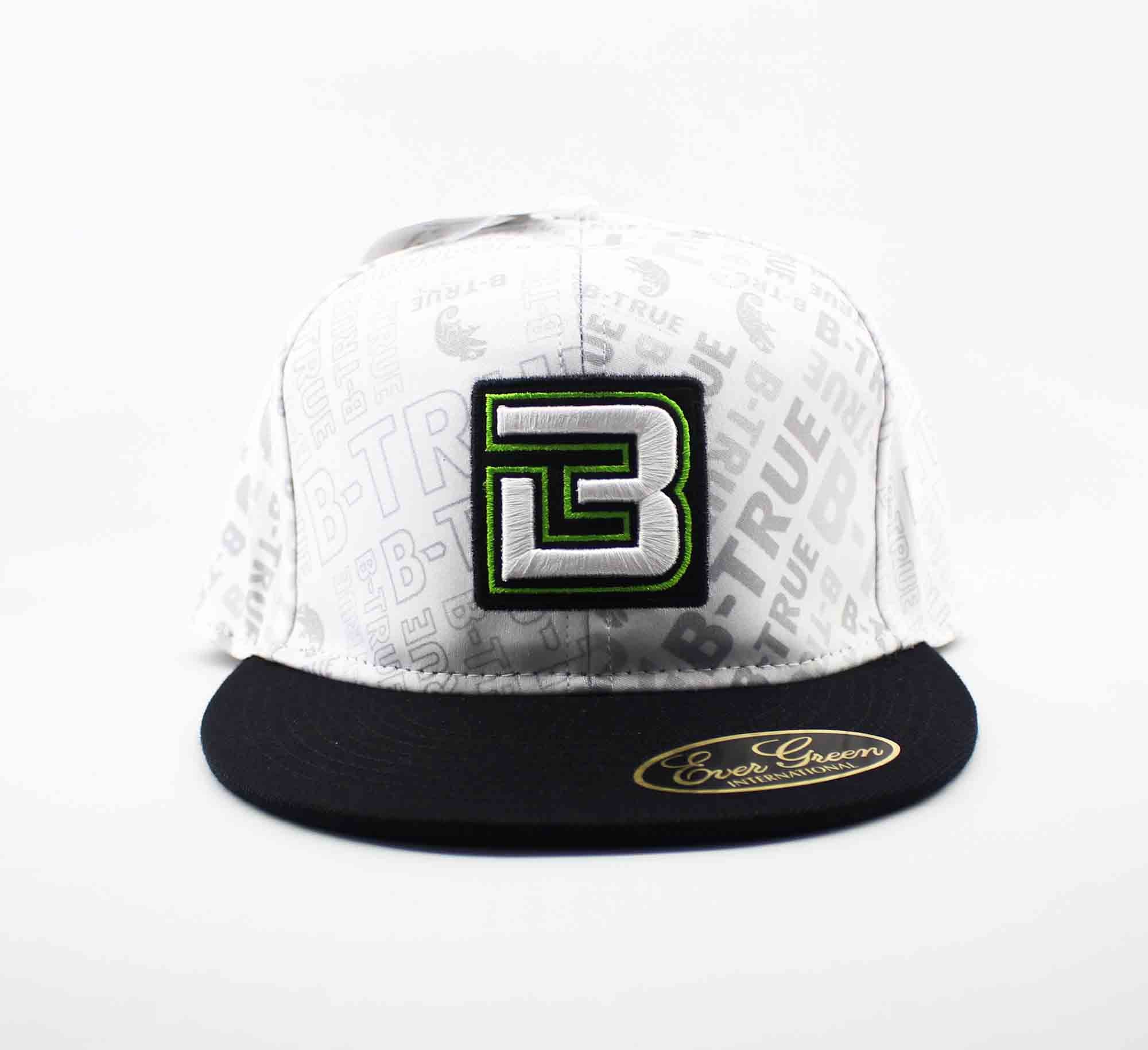 Evergreen Cap Flat Cap B-True Type D Random White (2000)