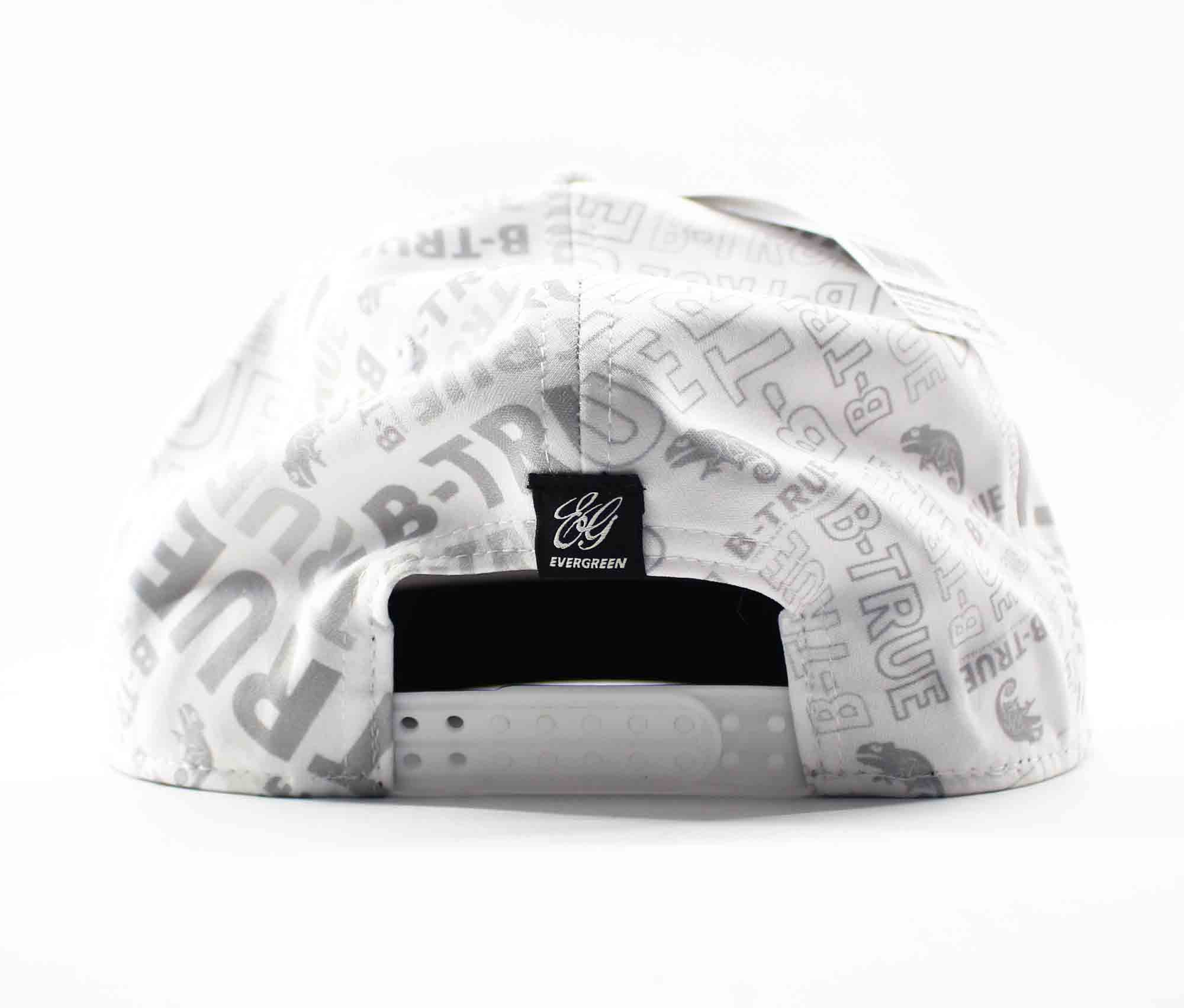 Evergreen Cap Flat Cap B-True Type D Random White (2000)