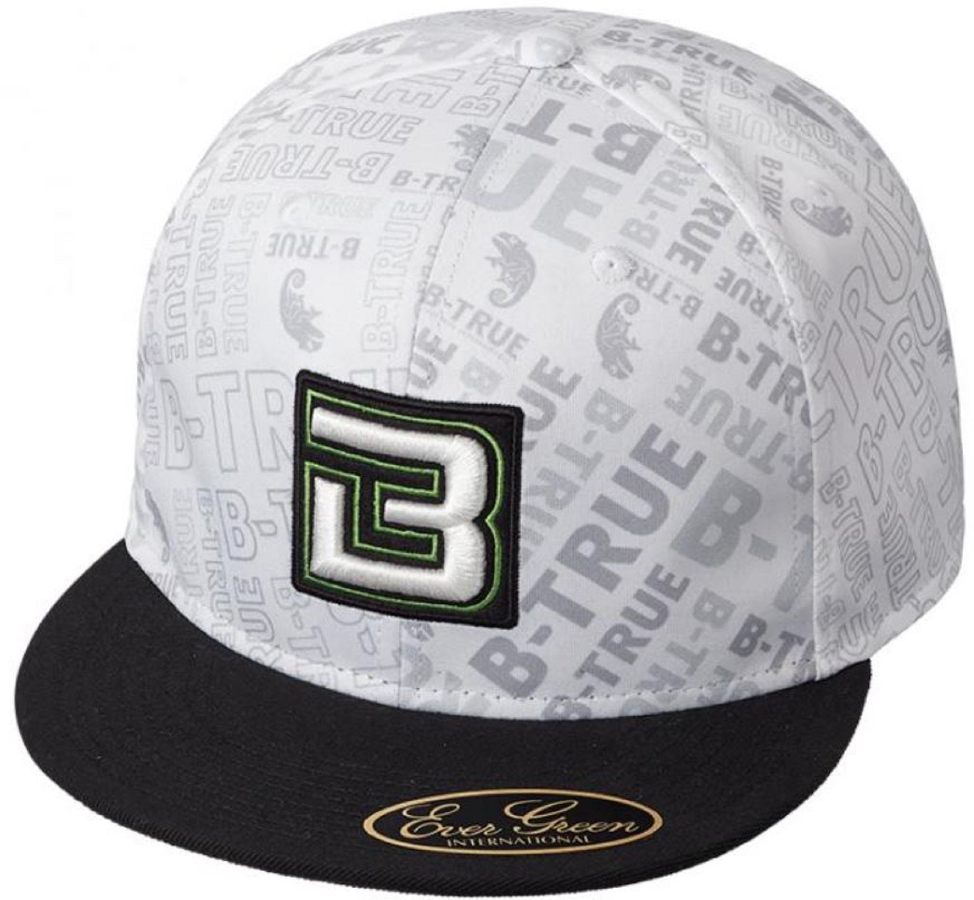 Evergreen Cap Flat Cap B-True Type D Random White (2000)