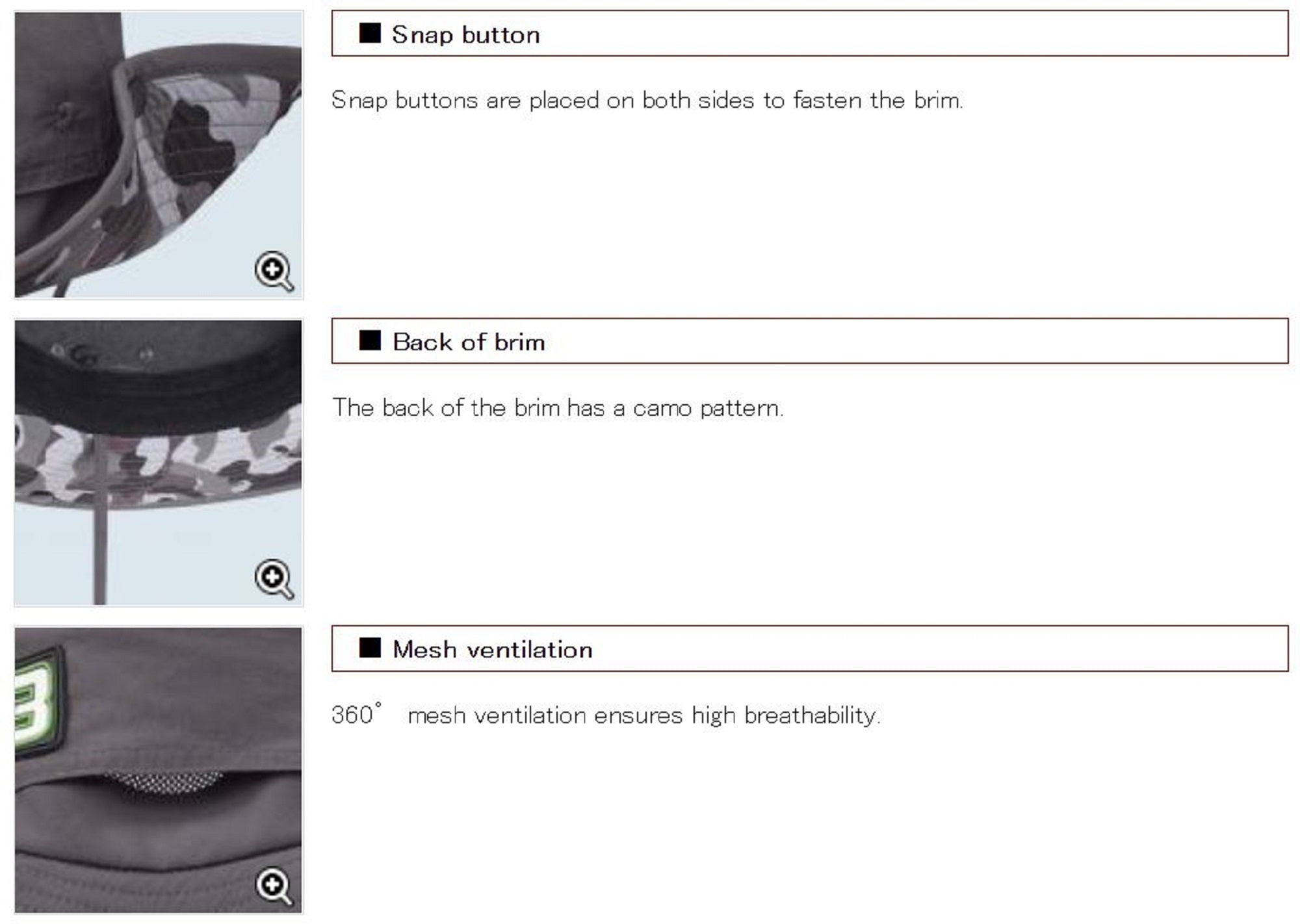 Evergreen Jungle Hat B-True Gray Camou (6114)