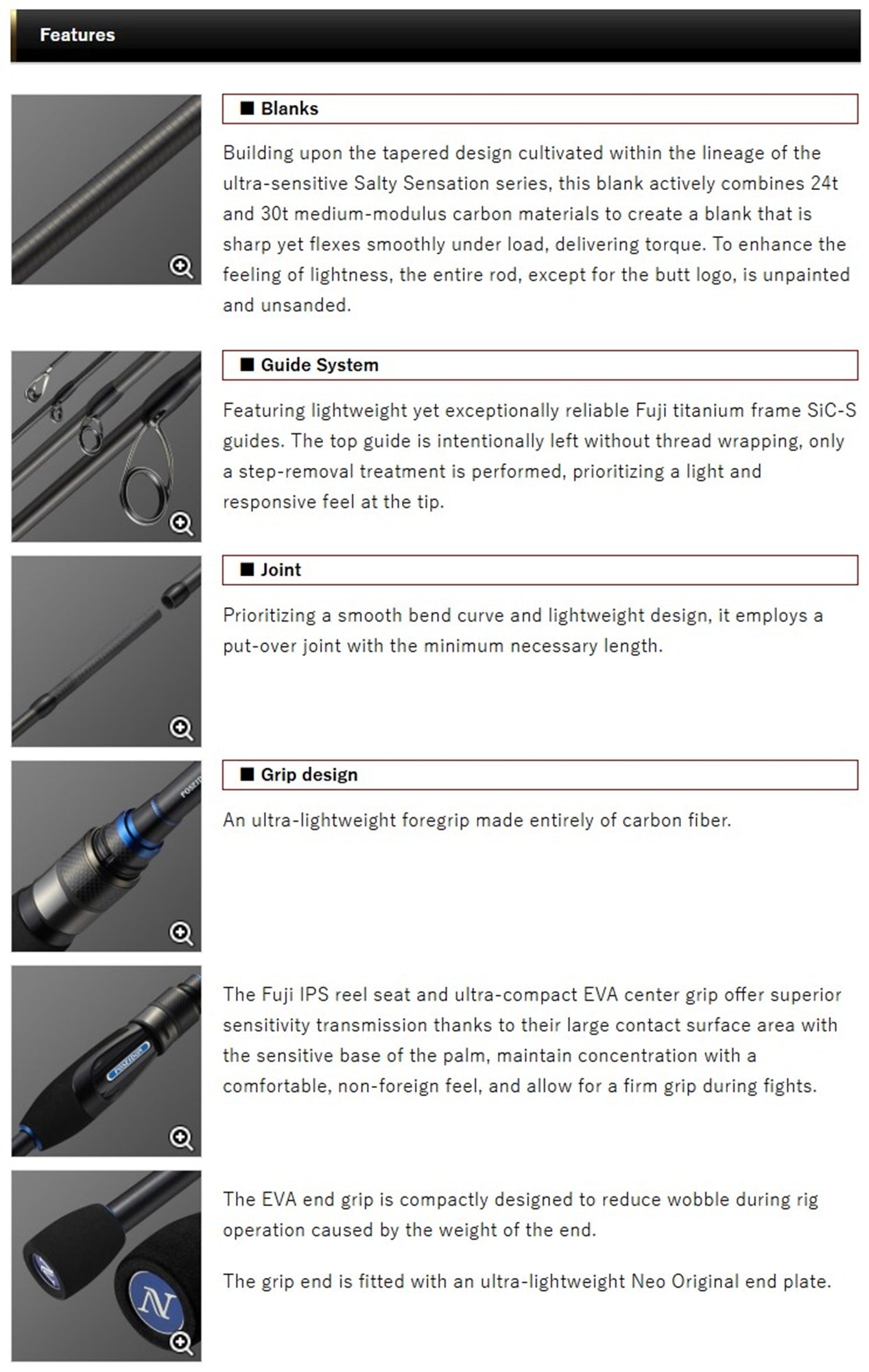 Evergreen Rod Spinning Salty Sensation Neo NEOS 82H-T (6374)