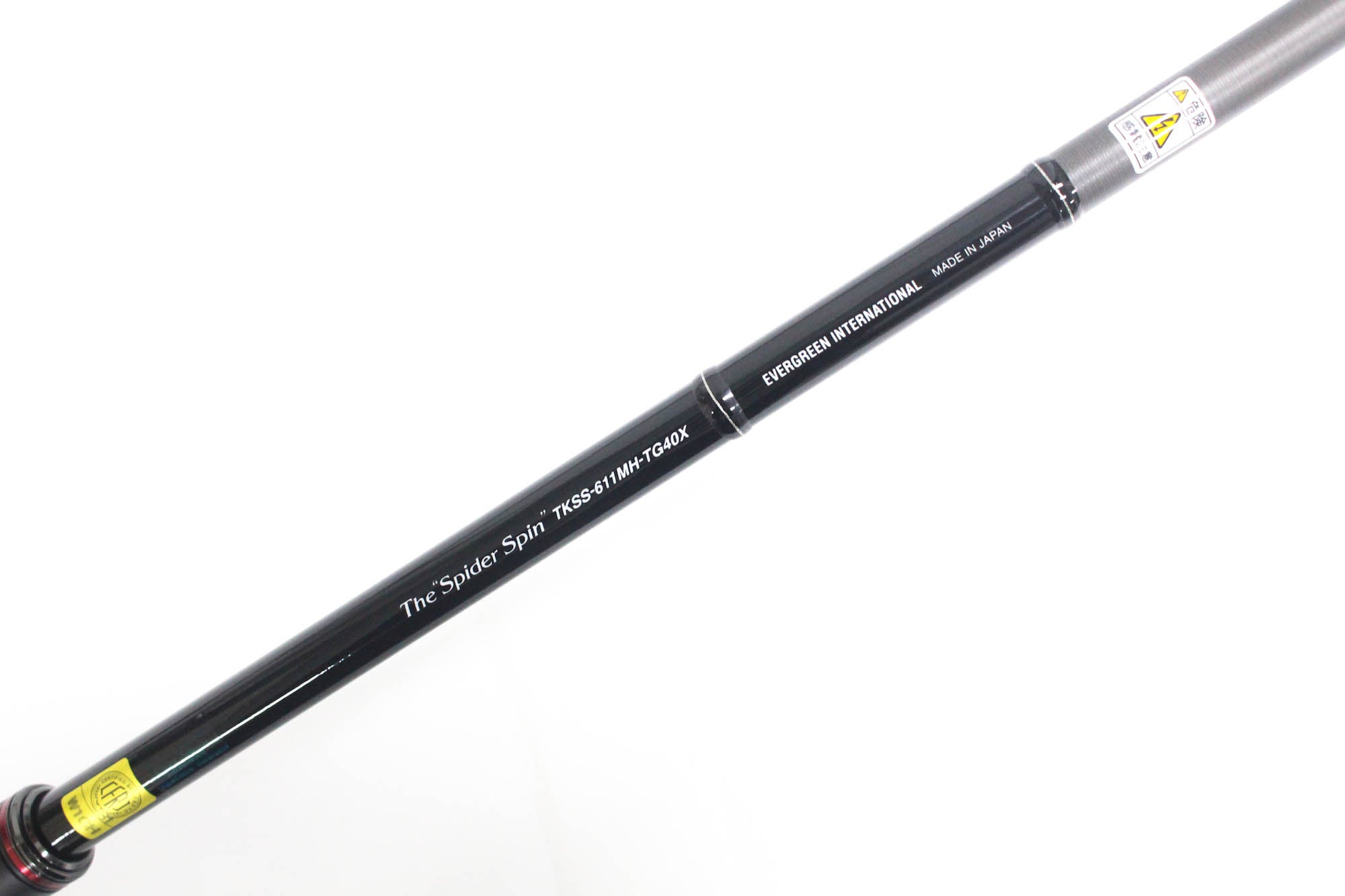 Evergreen Rod Spinning Serpenti TKSS 611 MH TG40X The "Spider Spin" (7302)